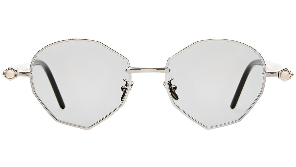 Occhiali da sole KUBORAUM P71 Silver artichoke black shine