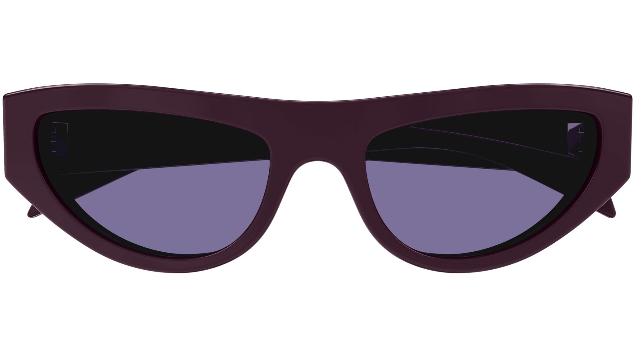 Occhiali da sole GUCCI GG1919S Shiny solid plum