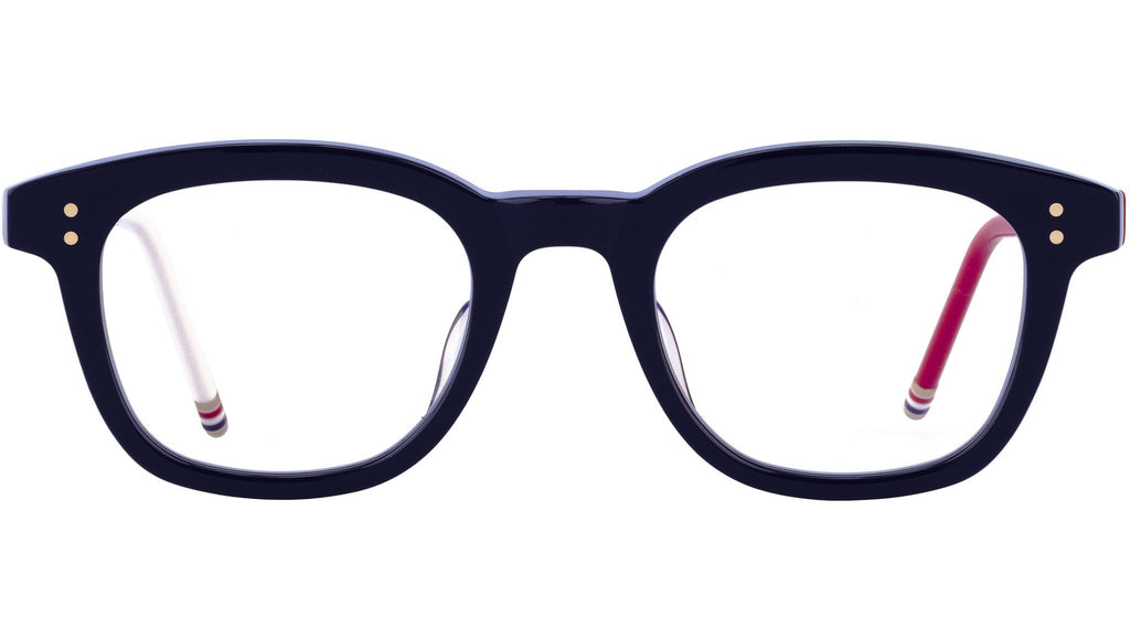 Occhiali THOM BROWNE UEO921A Shiny navy front, left red right white