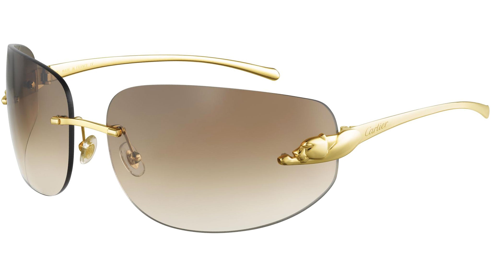 Occhiali da sole CARTIER CT0062S Gold
