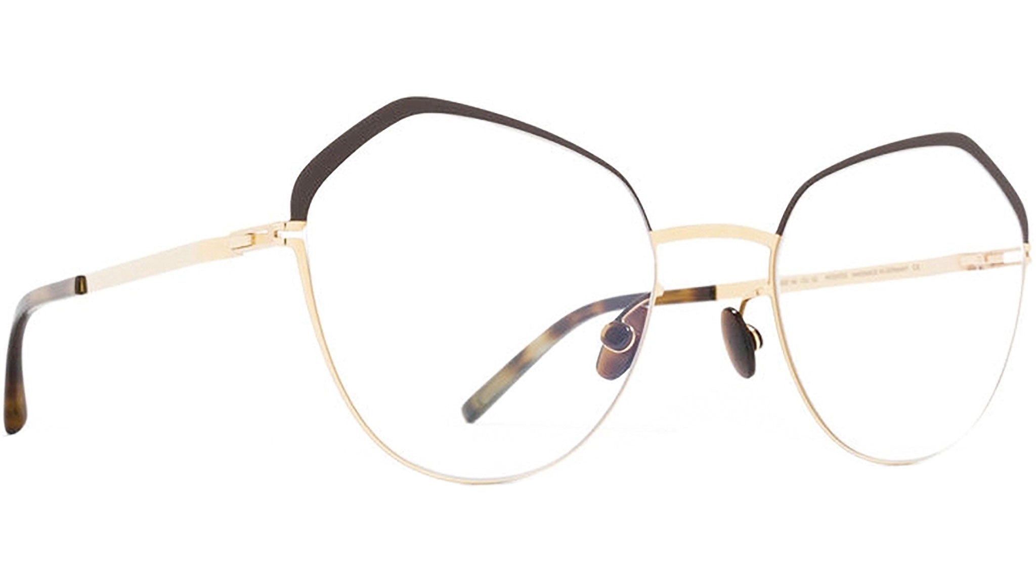 Occhiali da vista MYKITA BAMBI Gold dark brown