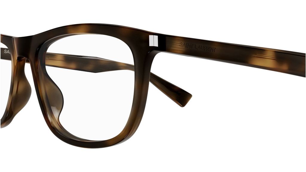 Occhiali da vista SAINT LAURENT Shiny medium havana