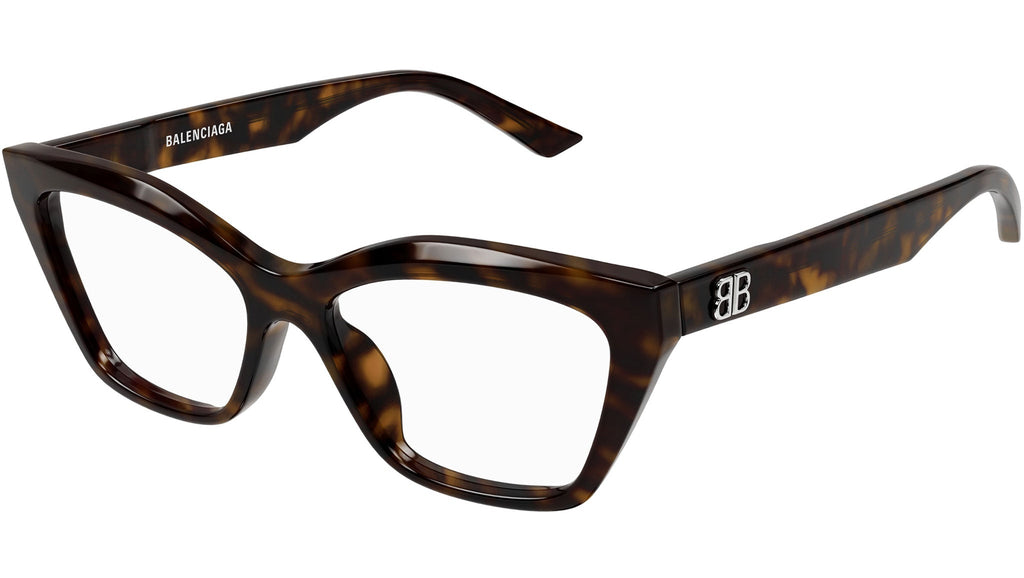 Occhiali da vista BALENCIAGA BB0342O Shiny dark havana