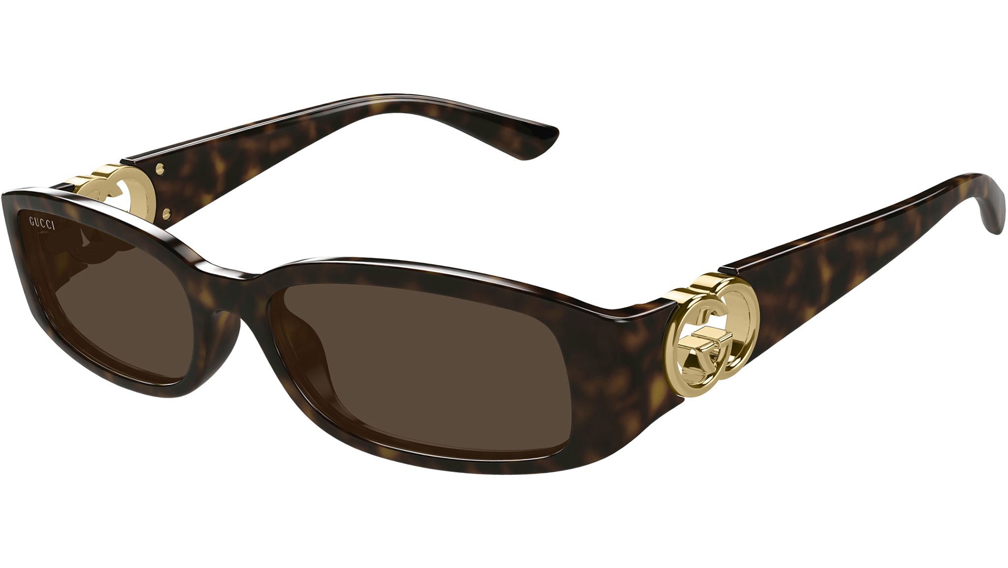 Occhiali da sole GUCCI GG1661S Shiny dark havana