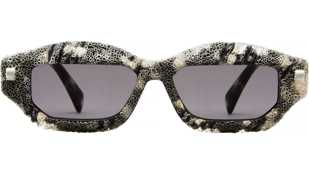 Occhiali da sole KUBORAUM Q6 White Coral Havana Grey