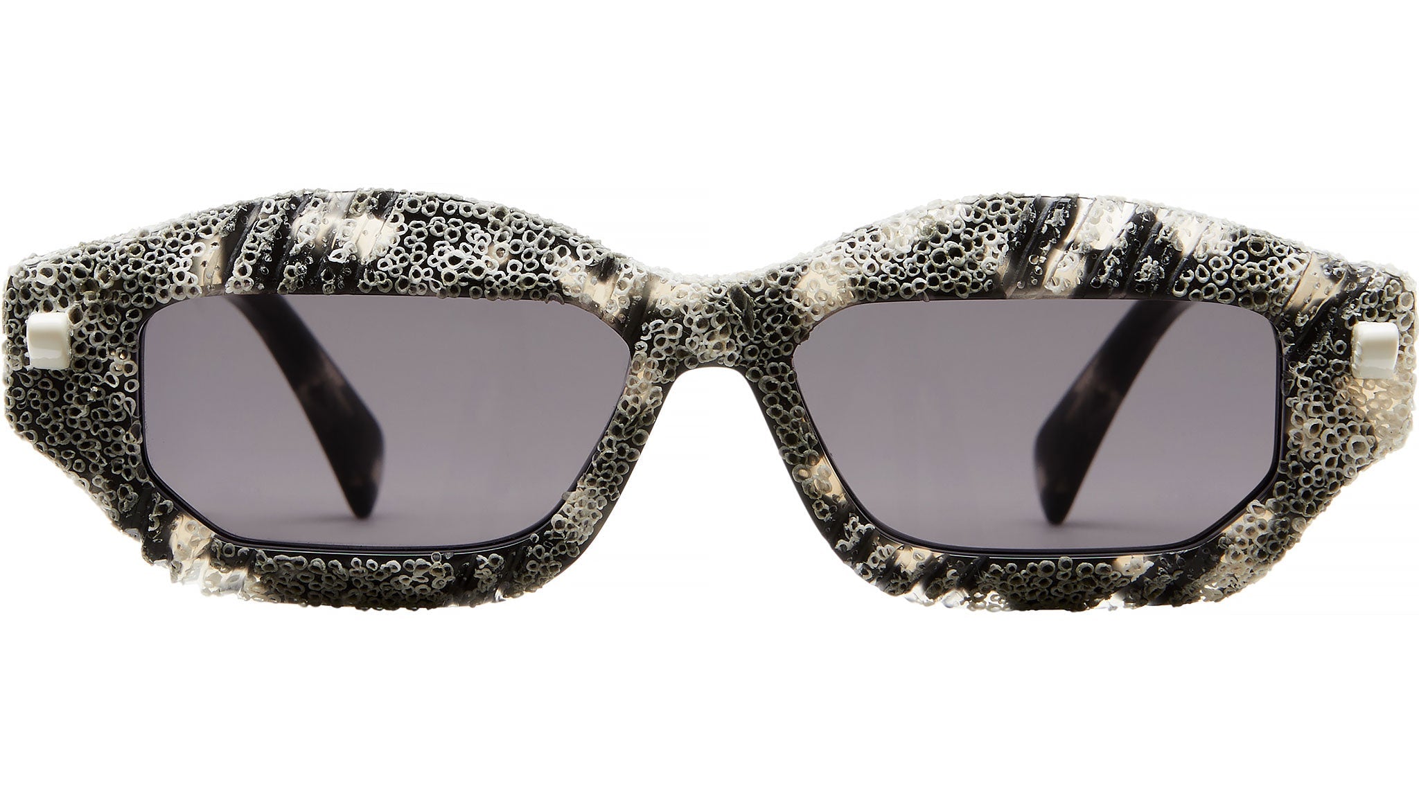 Occhiali da sole KUBORAUM Q6 White Coral Havana Grey