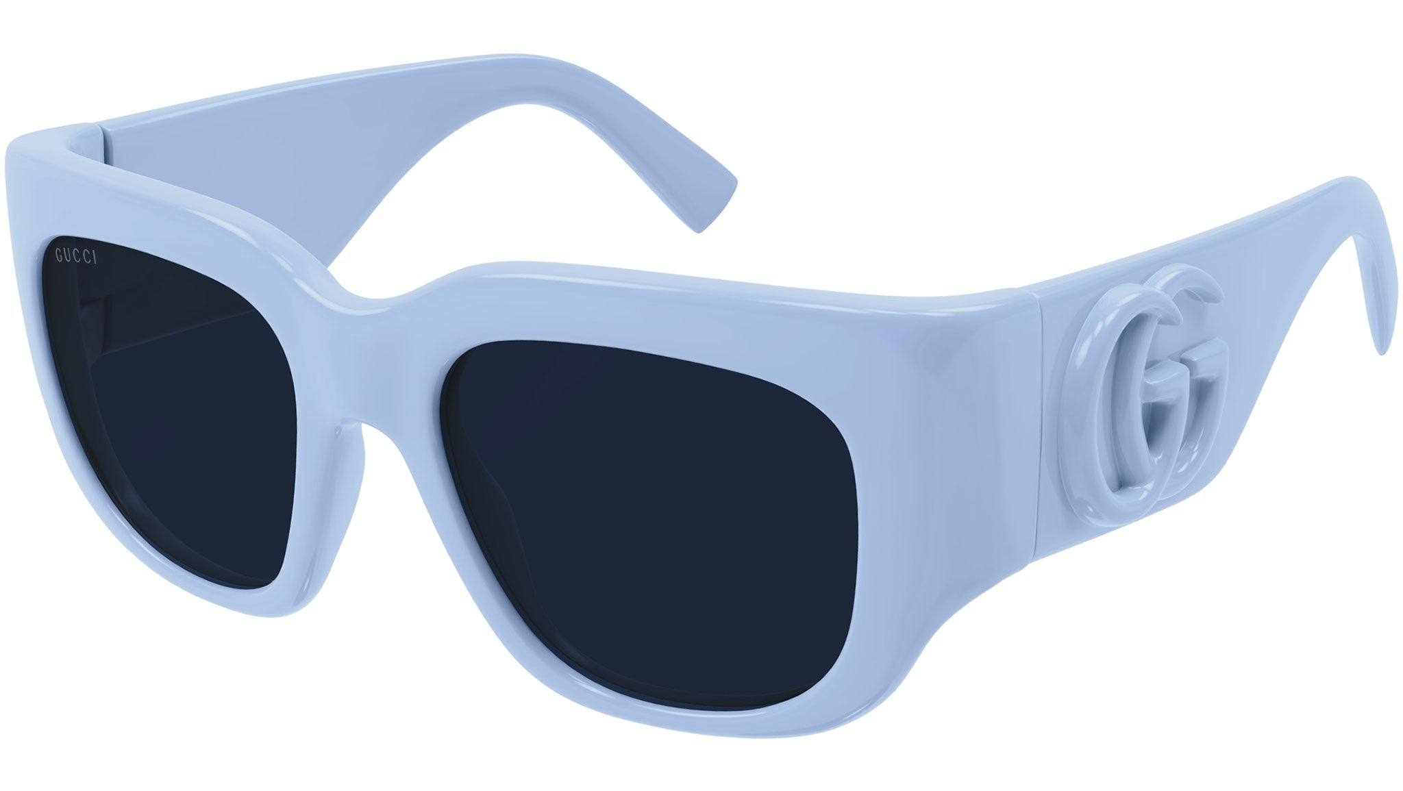 Occhiali da sole GUCCI GG1545S Shiny solid pastel light blue