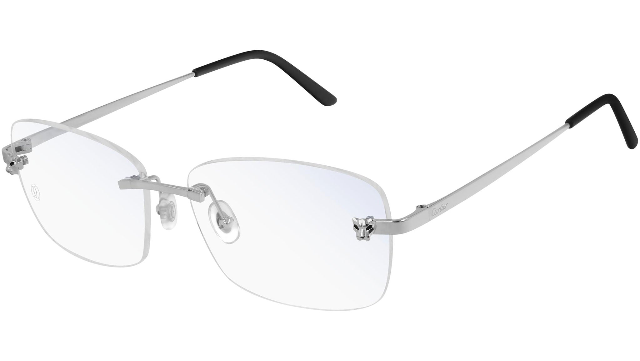 Occhiali da vista CARTIER CT0148O Smooth platinum