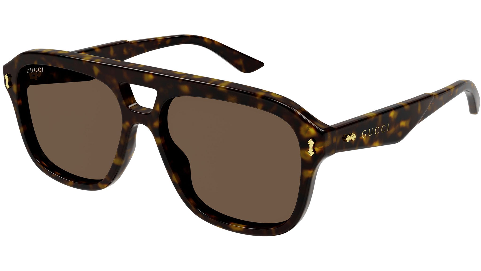 Occhiali da sole GUCCI GG1263S Shiny dark havana