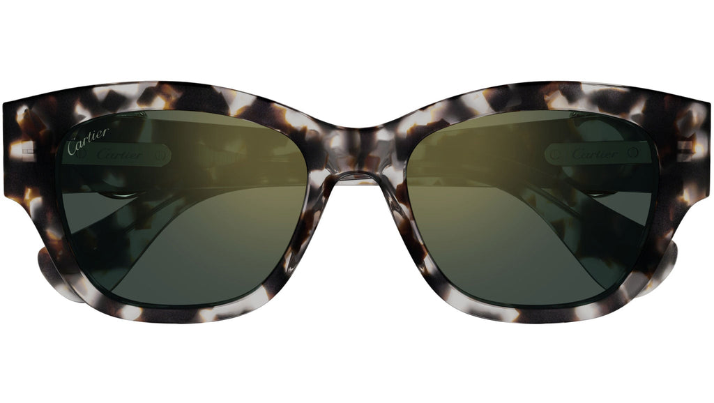 Occhiali da sole CARTIER CT0548SA Spotted grey tortoiseshell effect