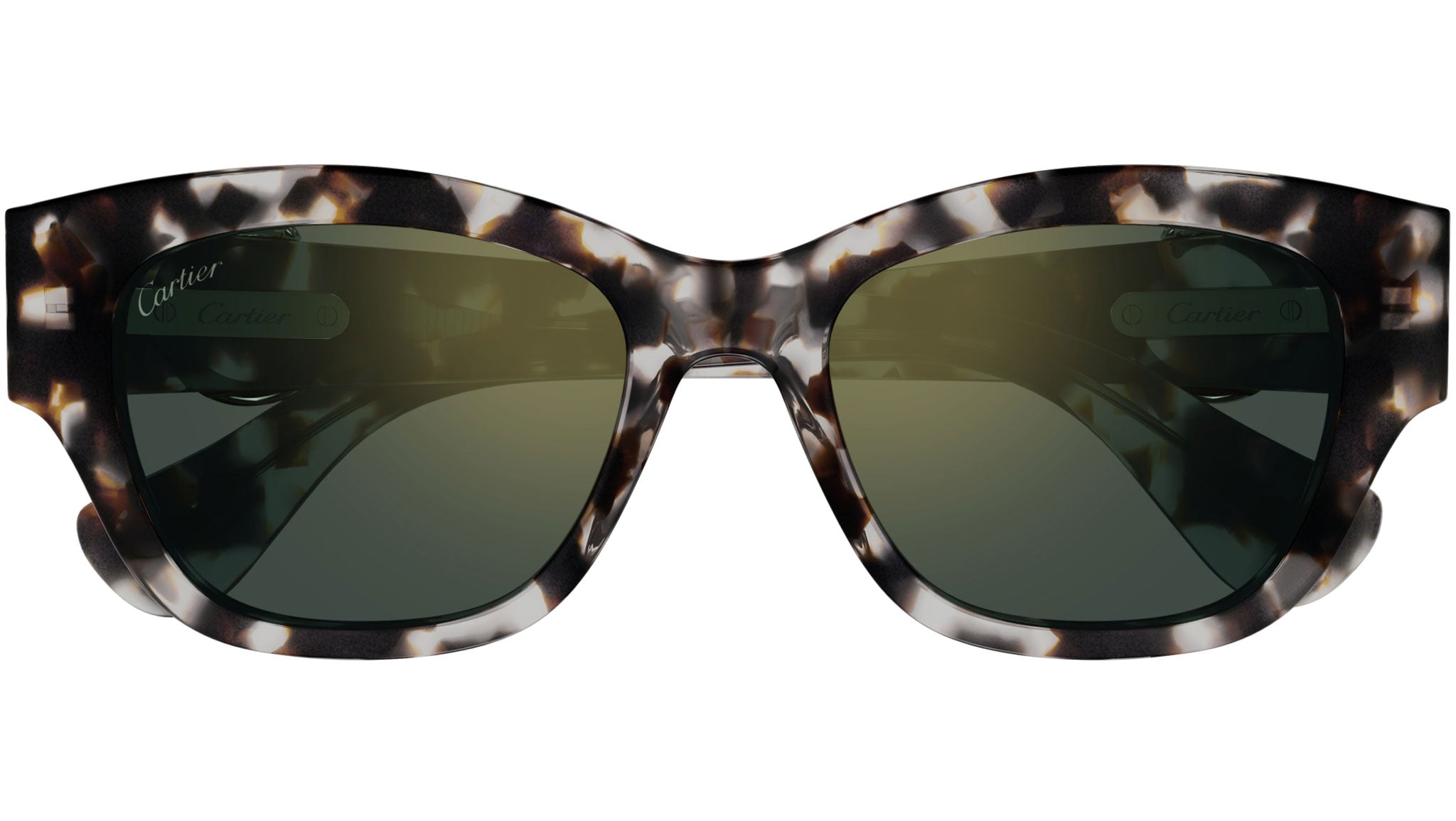 Occhiali da sole CARTIER CT0548SA Spotted grey tortoiseshell effect