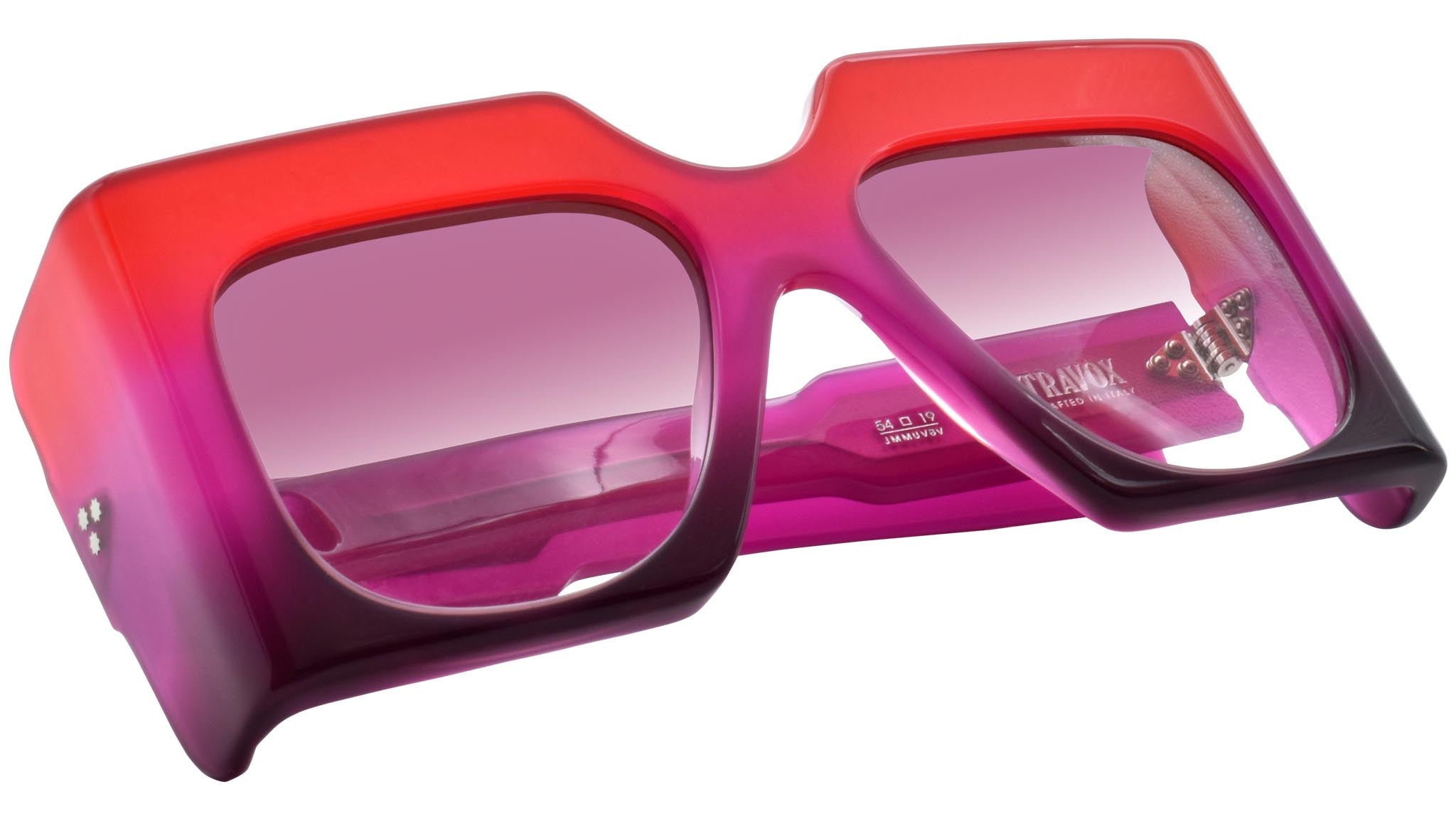 Occhiali JACQUES MARIE MAGE Union Berry kiss and silver