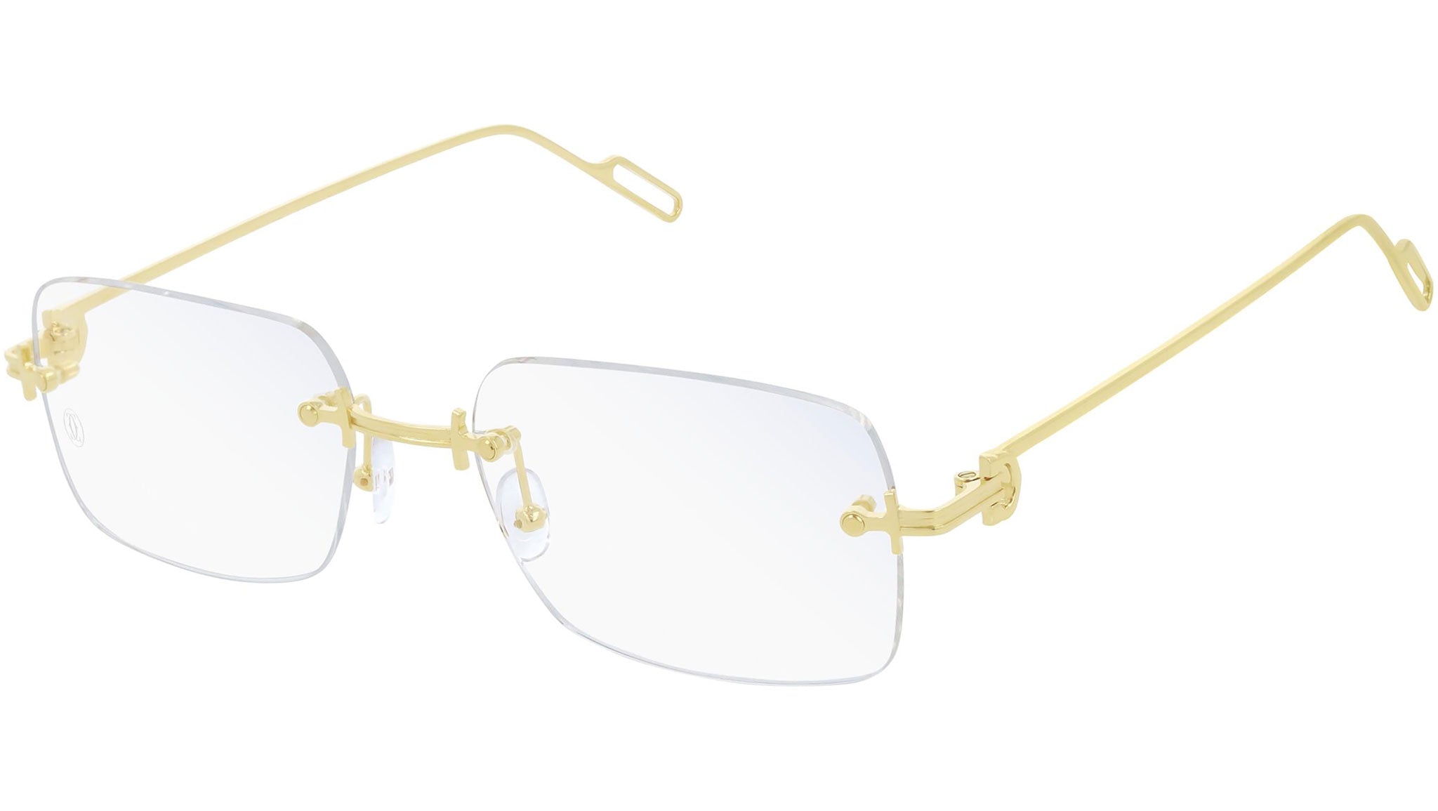 Occhiali da vista CARTIER CT0171O Yellow solid gold