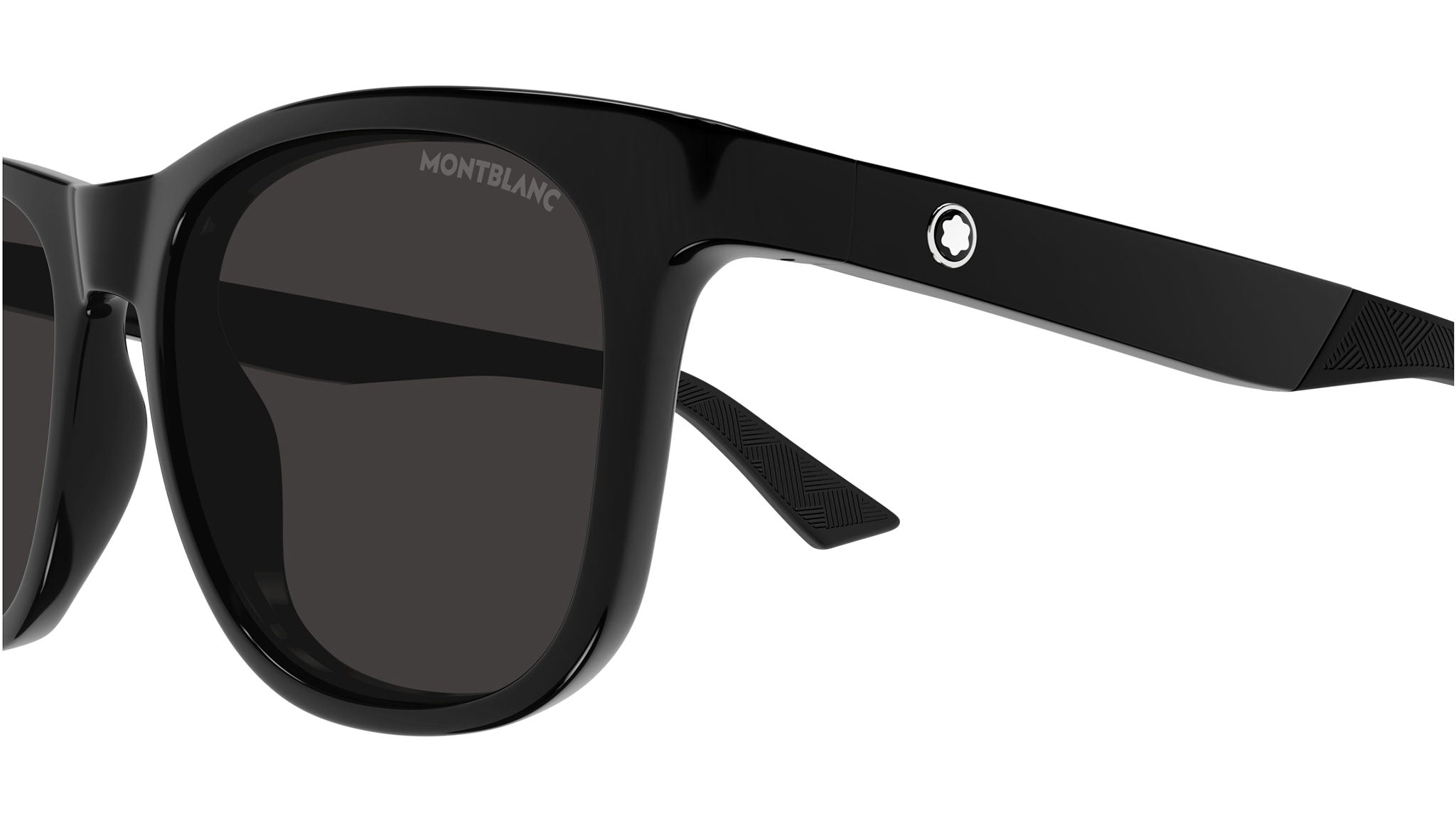 Occhiali da sole MONTBLANC MB0400S Shiny black