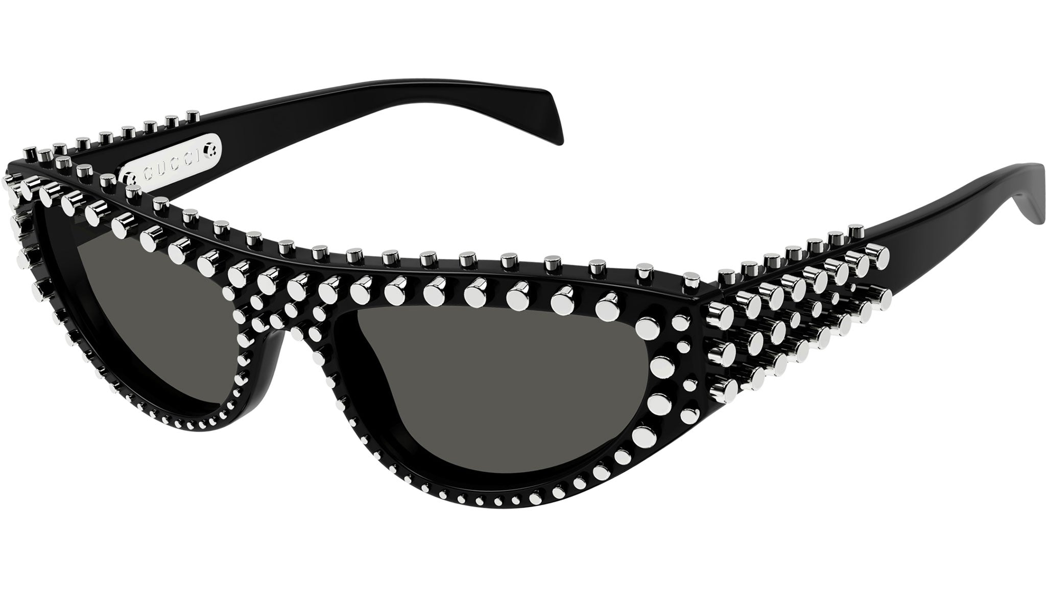 Occhiali da sole GUCCI GG1919S Shiny black with studs on front