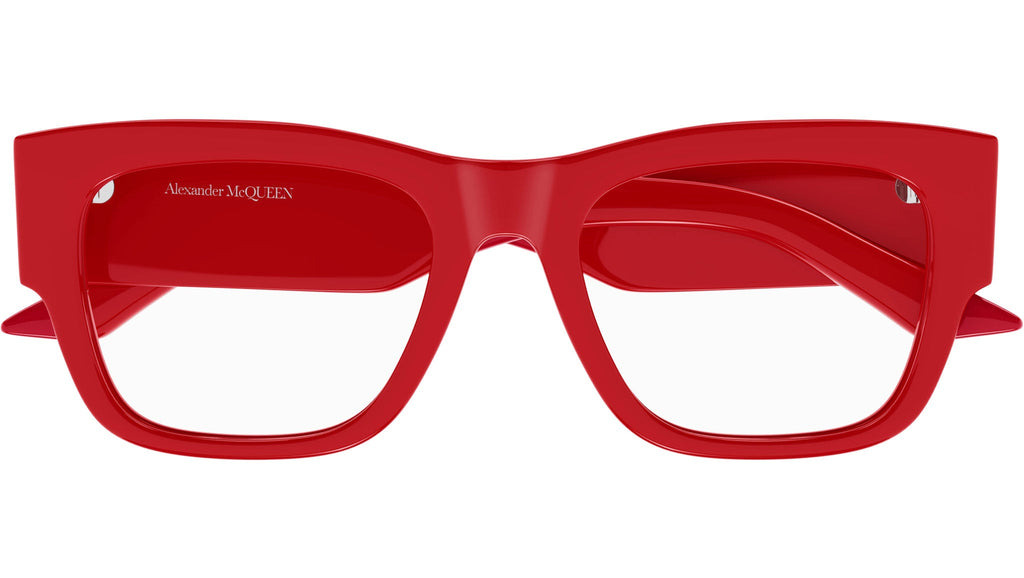 Occhiali da vista ALEXANDER MCQUEEN AM0436O Shiny solid red