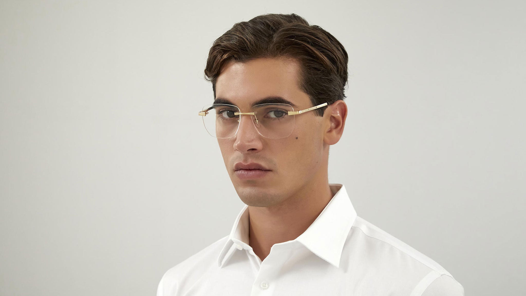 Occhiali da vista CARTIER CT0336O Brushed golden finish