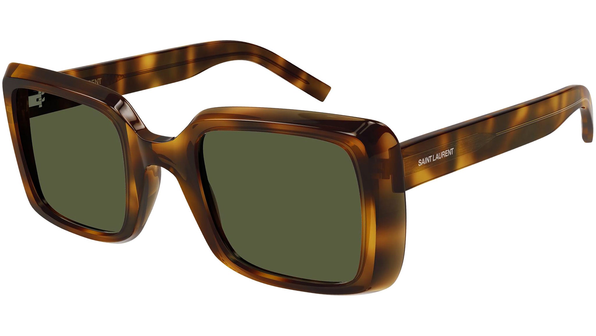 Occhiali da sole SAINT LAURENT SL497 Shiny medium havana