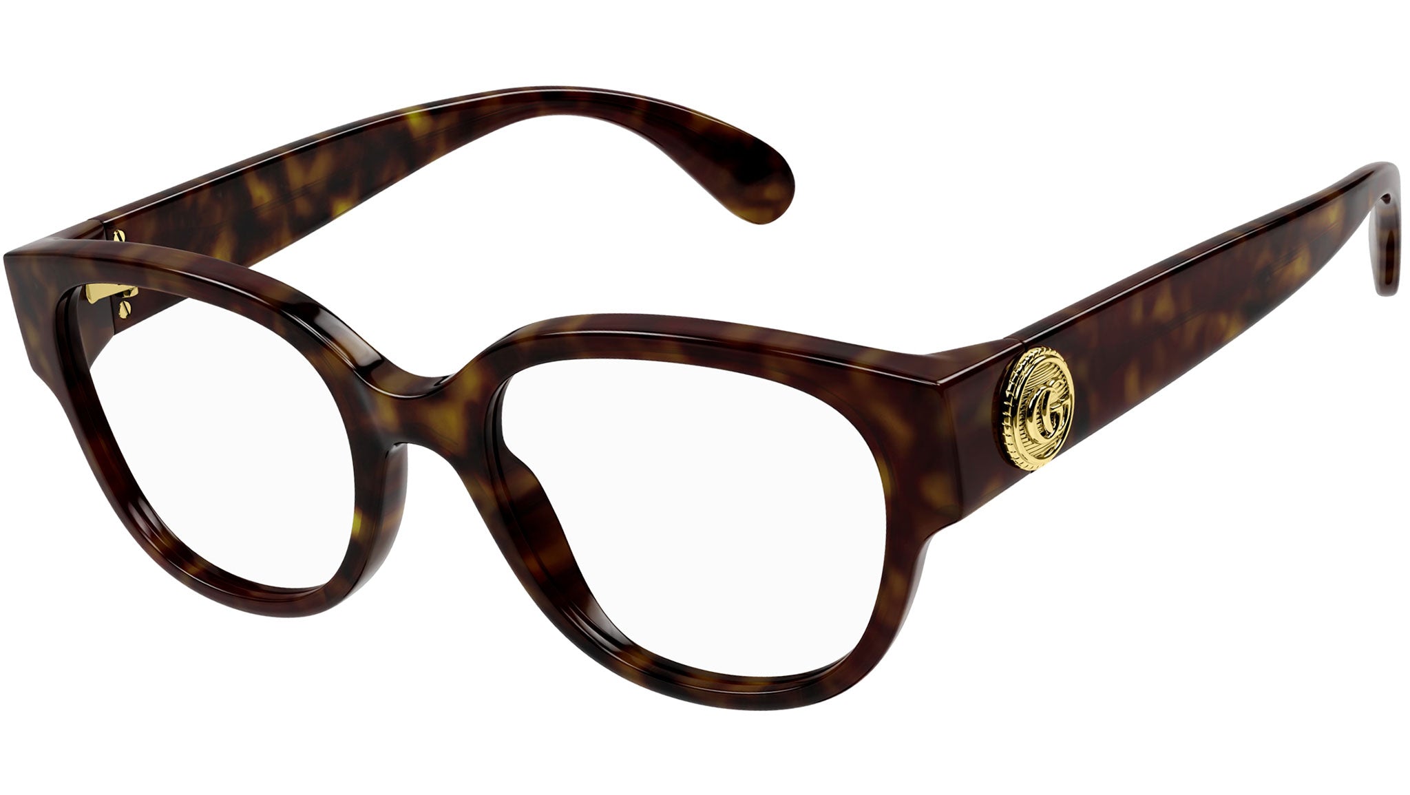 Occhiali da vista GUCCI GG1411O Shiny dark havana