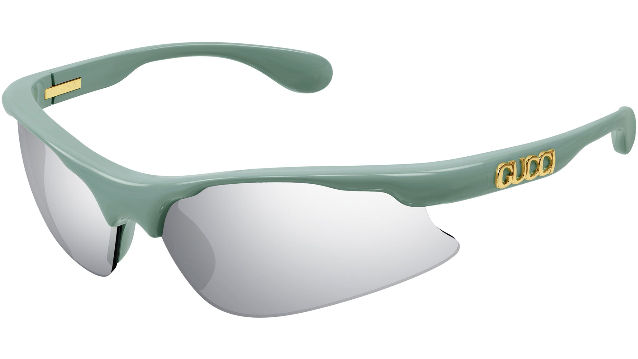 Occhiali da sole GUCCI GG1774S Shiny solid mineral green