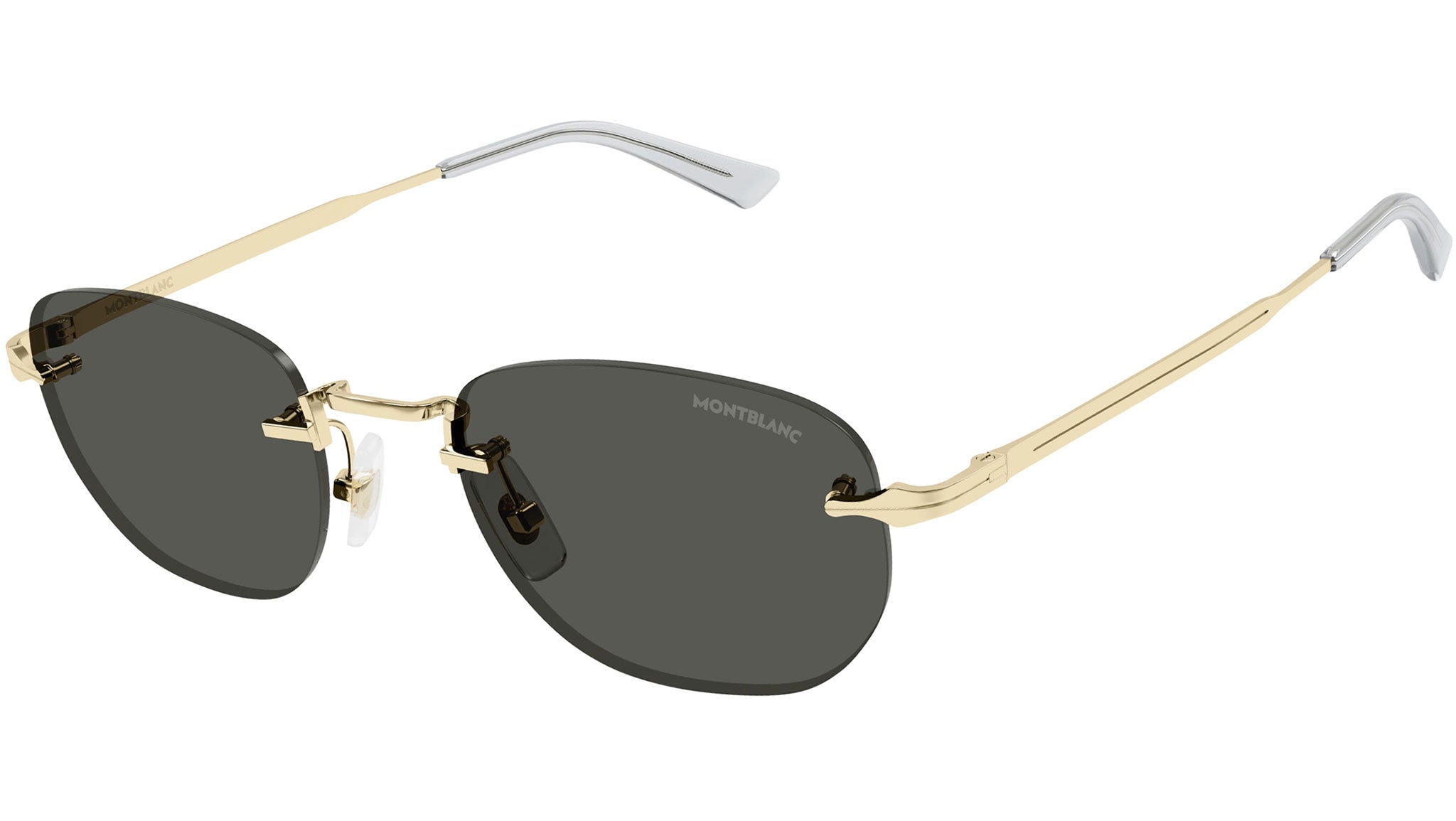 Occhiali da sole MONTBLANC MB0303S Shiny light gold