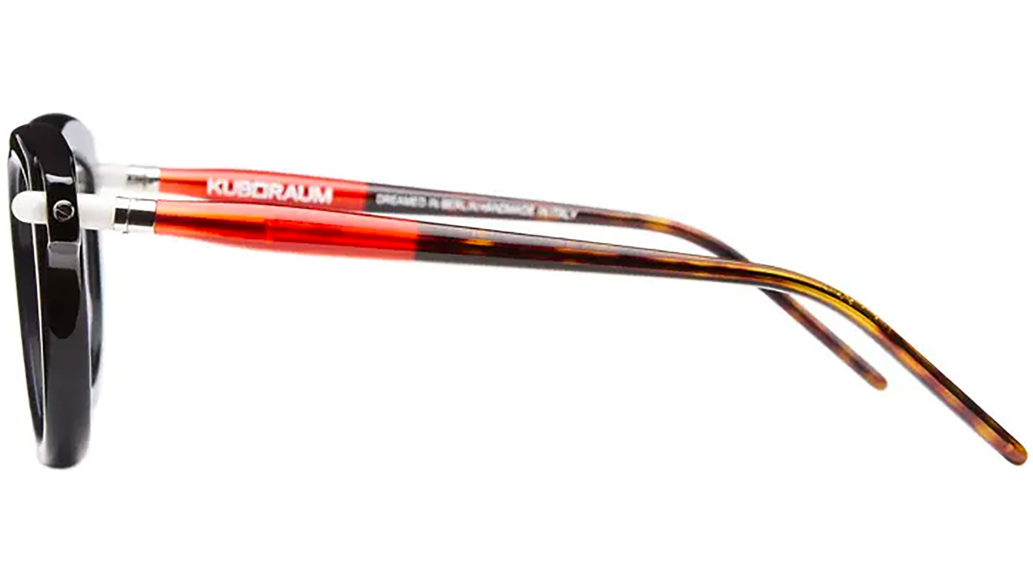 Occhiali da vista KUBORAUM P7 Black shine red tortoise