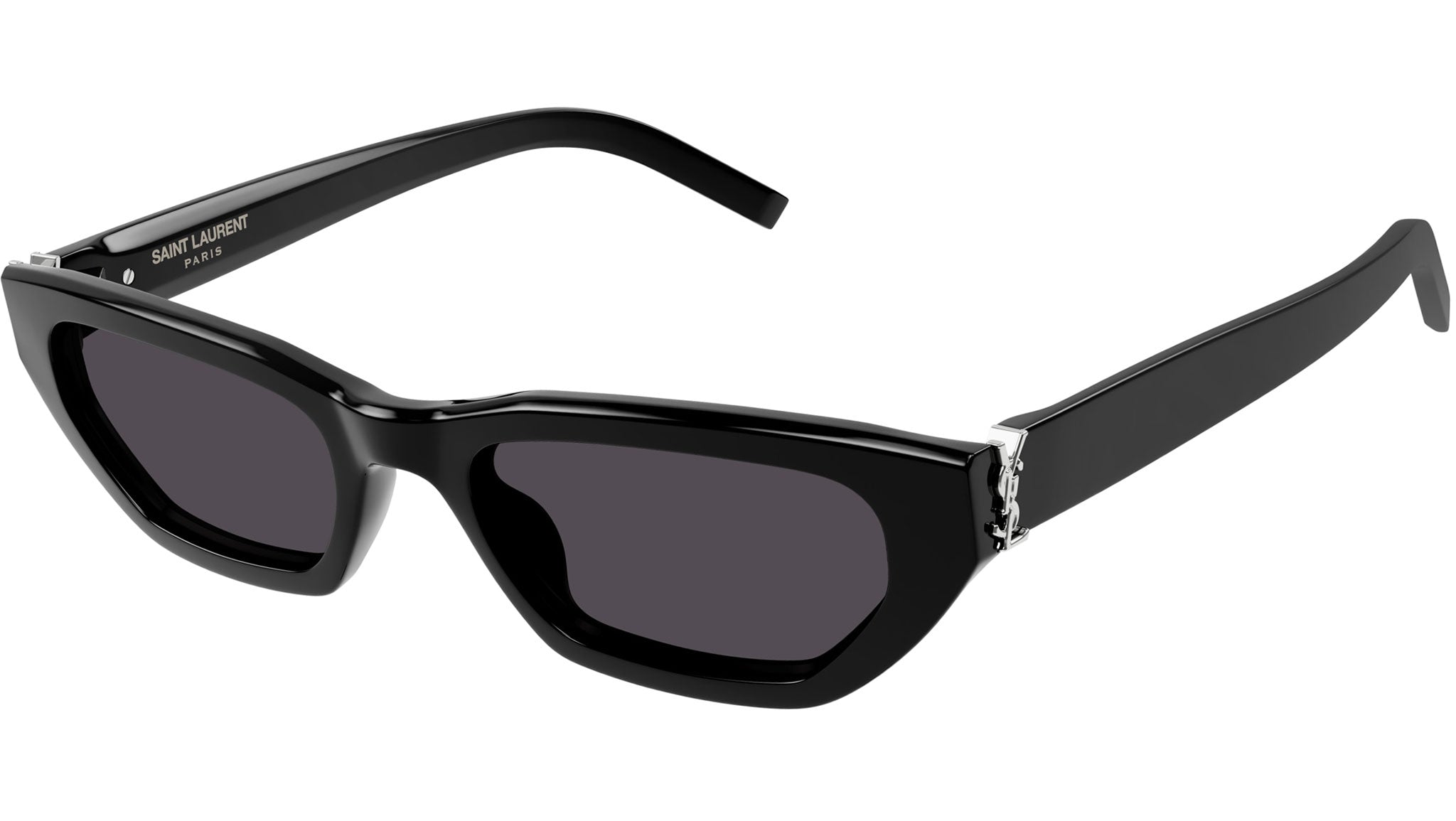 Occhiali da sole SAINT LAURENT SLM126 Shiny solid black