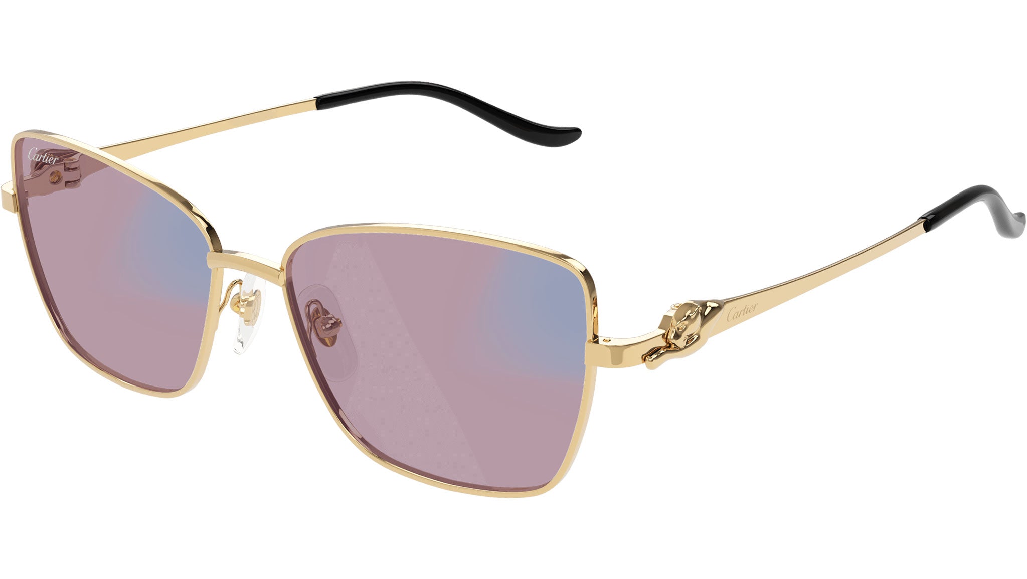 Occhiali da sole CARTIER CT0523S Smooth golden finish