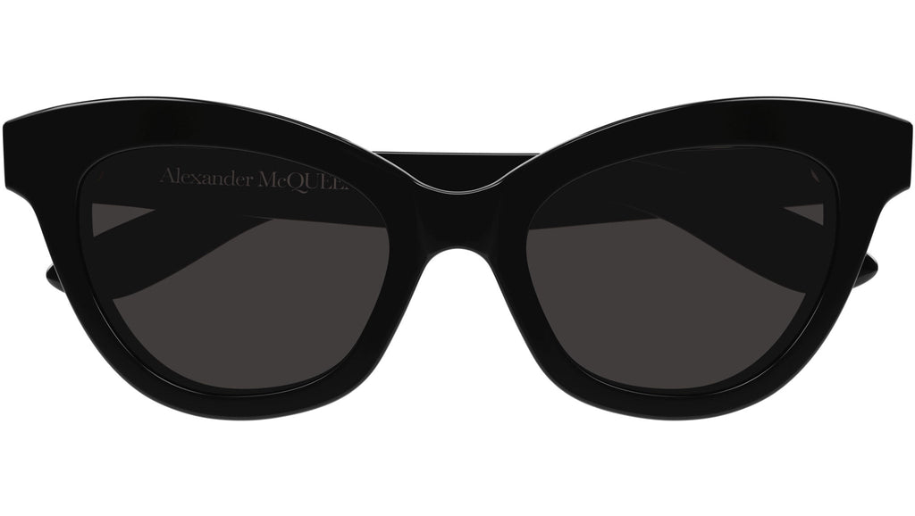 Occhiali da sole ALEXANDER MCQUEEN AM0391S Shiny solid black