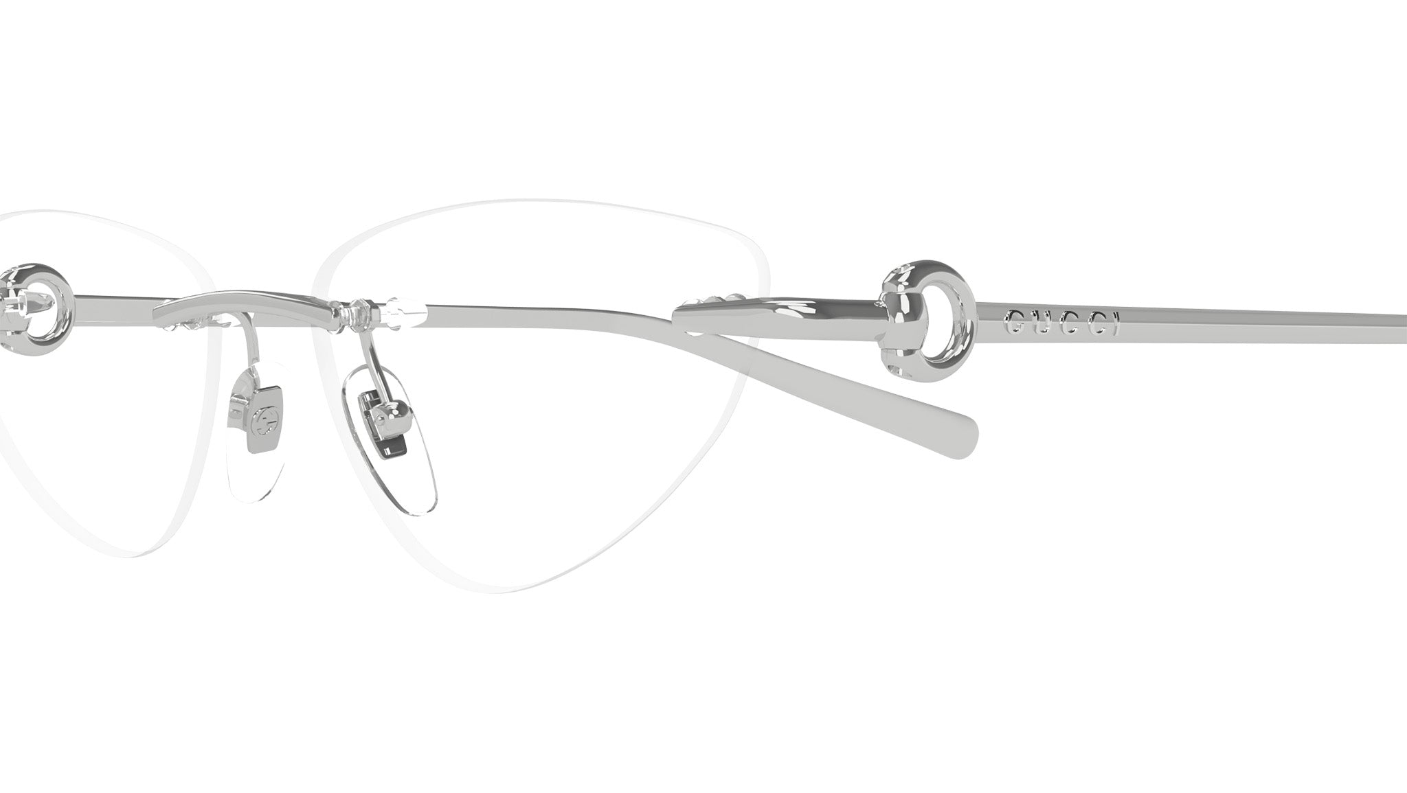 Occhiali da vista GUCCI GG1702O Shiny silver
