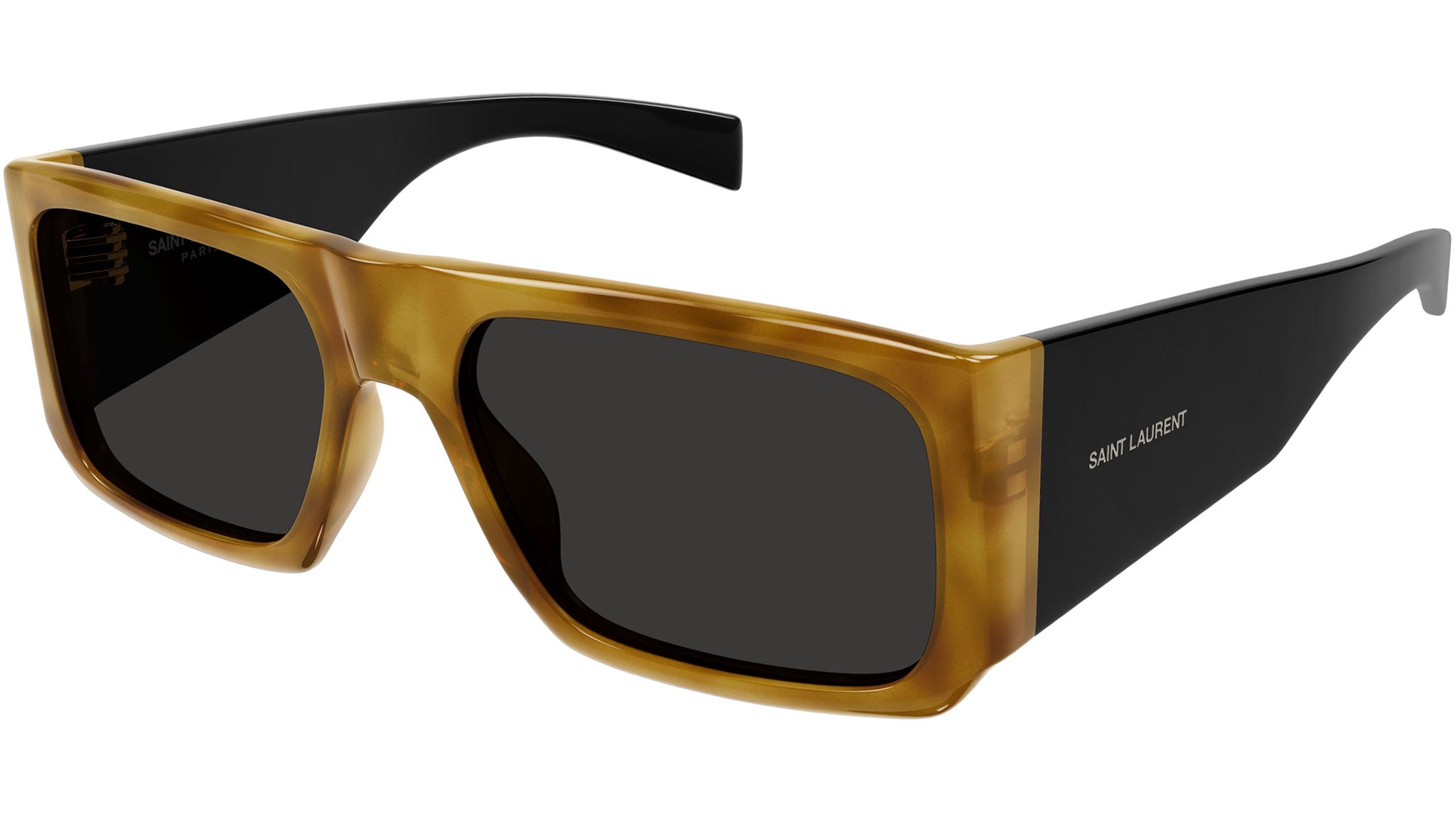 Occhiali da sole SAINT LAURENT SL635 Shiny brown yellow havana