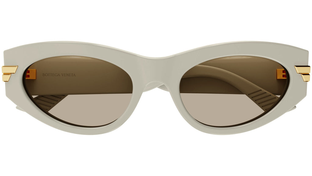 Occhiali da sole BOTTEGA VENETA BV1189S Shiny solid chalk white