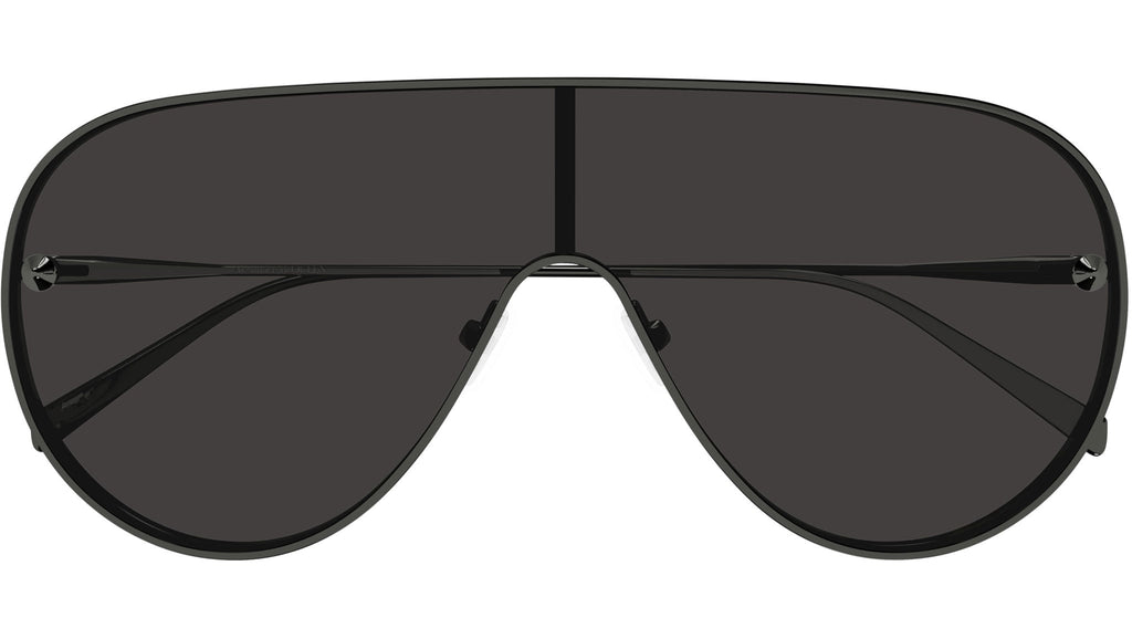 Occhiali da sole ALEXANDER MCQUEEN AM0481S Shiny dark ruthenium