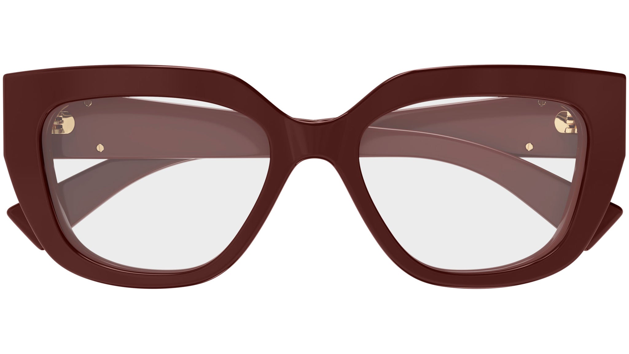 Occhiali da vista GUCCI GG1847O Shiny solid burgundy