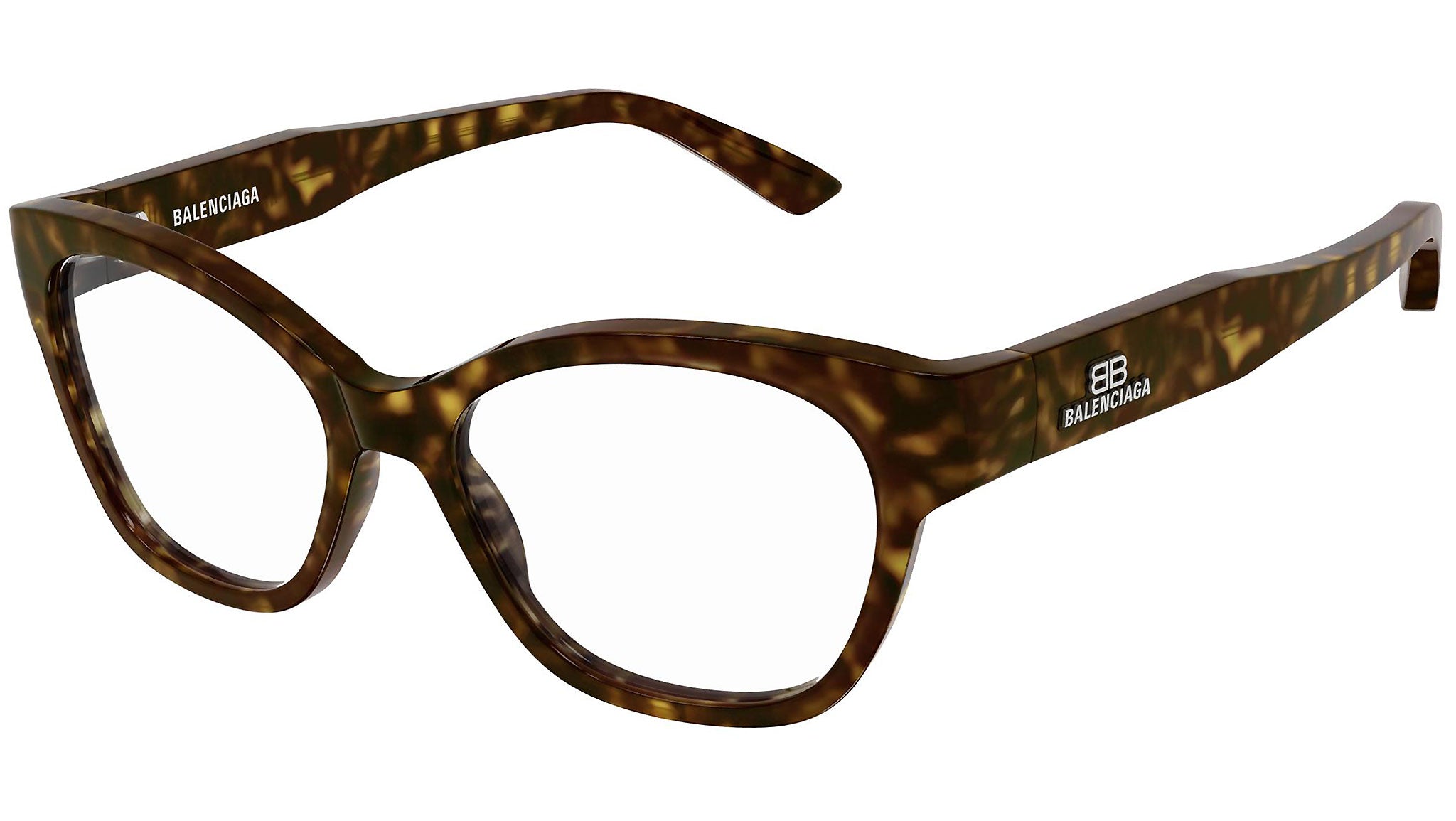 Occhiali da vista BALENCIAGA BB0213O Shiny dark havana