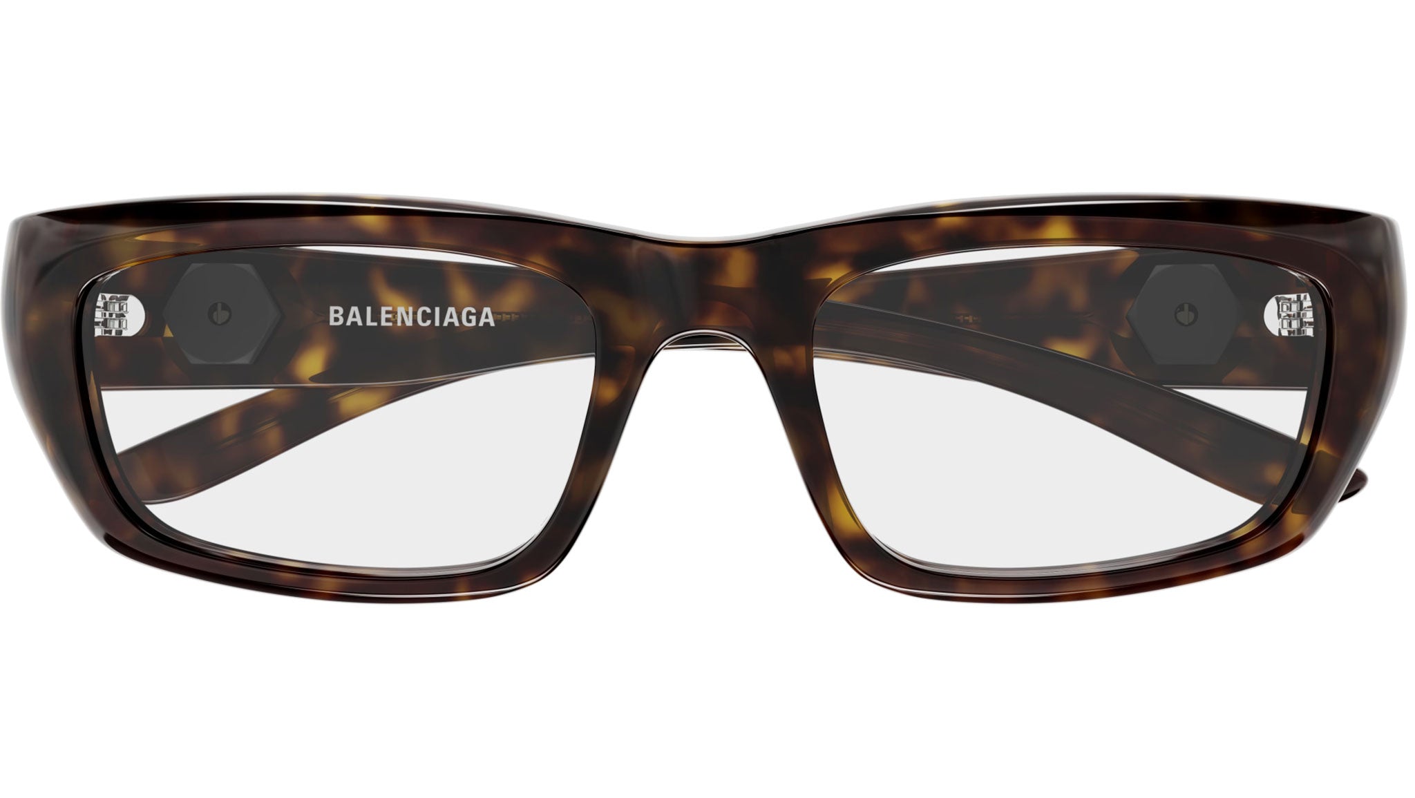 Occhiali da vista BALENCIAGA BB0411O Shiny dark havana