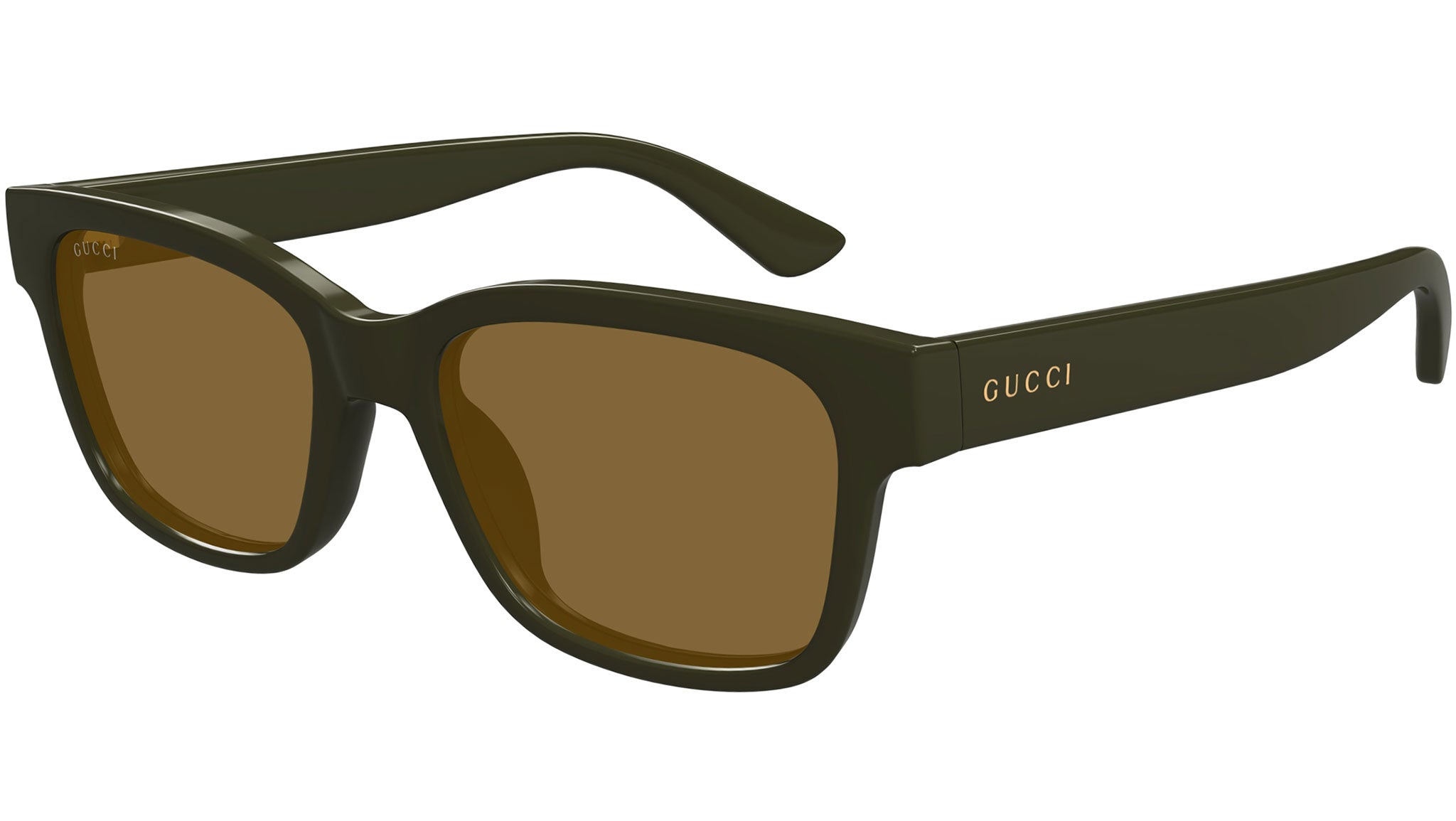 Occhiali da sole GUCCI GG1716S Shiny solid dark green