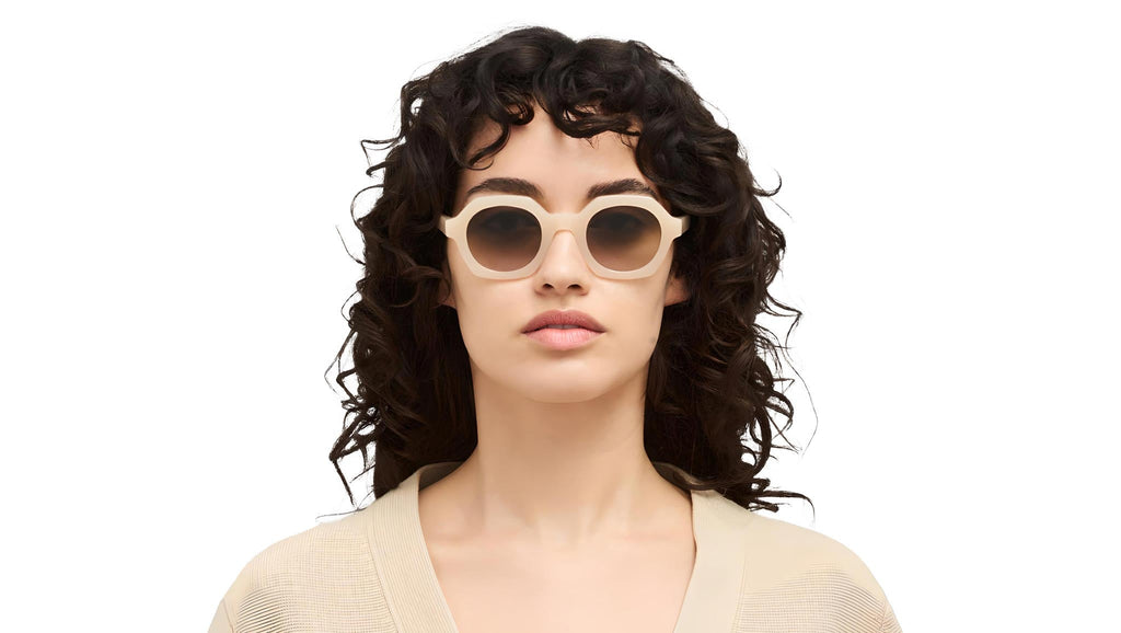 Occhiali da sole MYKITA TESHI Blonde shiny silver