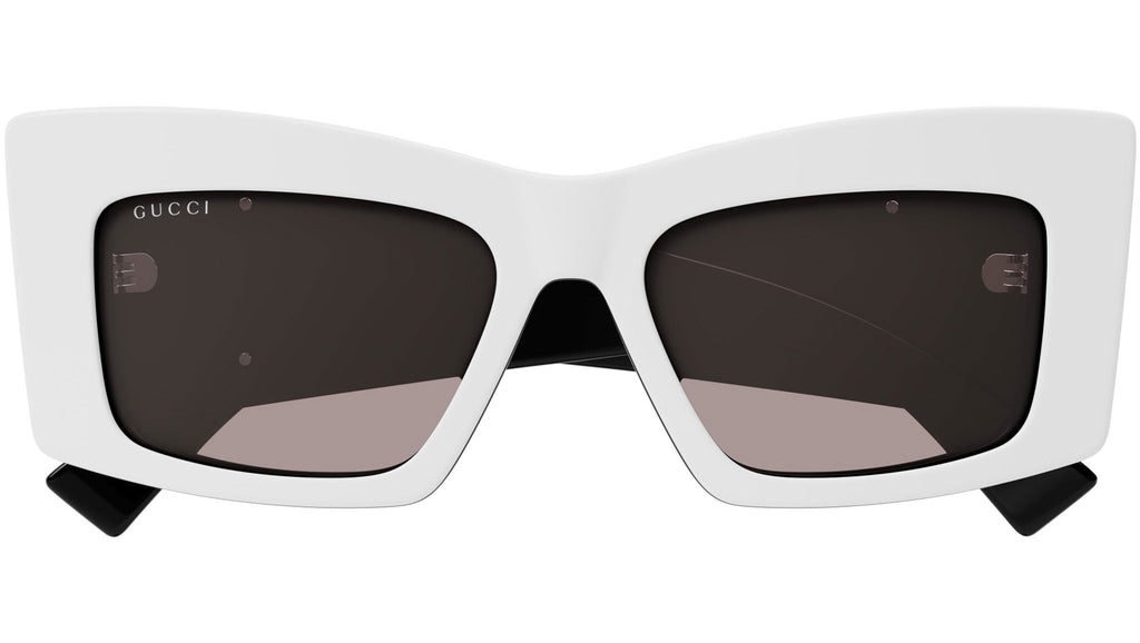 Occhiali da sole GUCCI GG1842S Shiny bilayer white + black