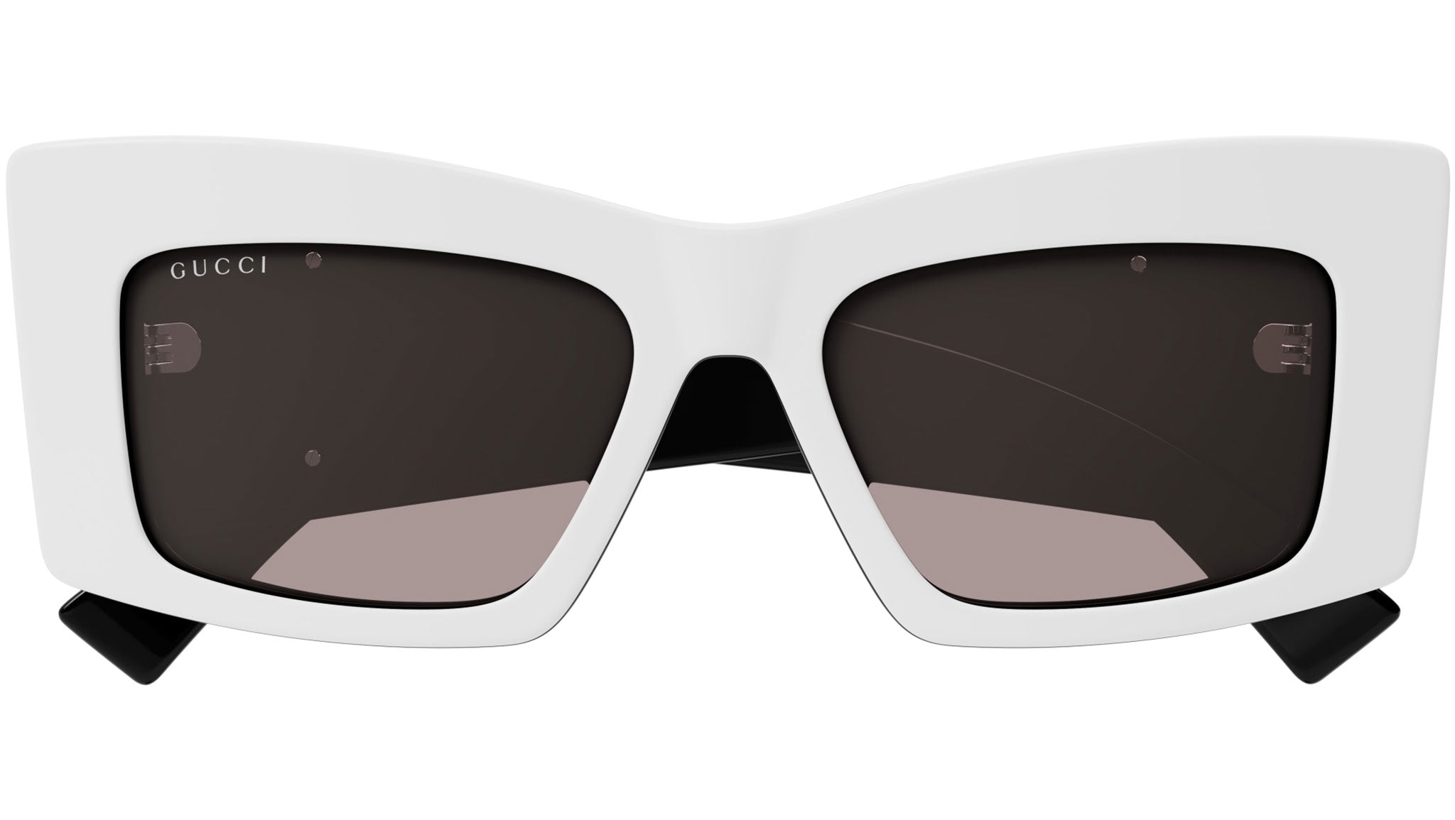 Occhiali da sole GUCCI GG1842S Shiny bilayer white + black