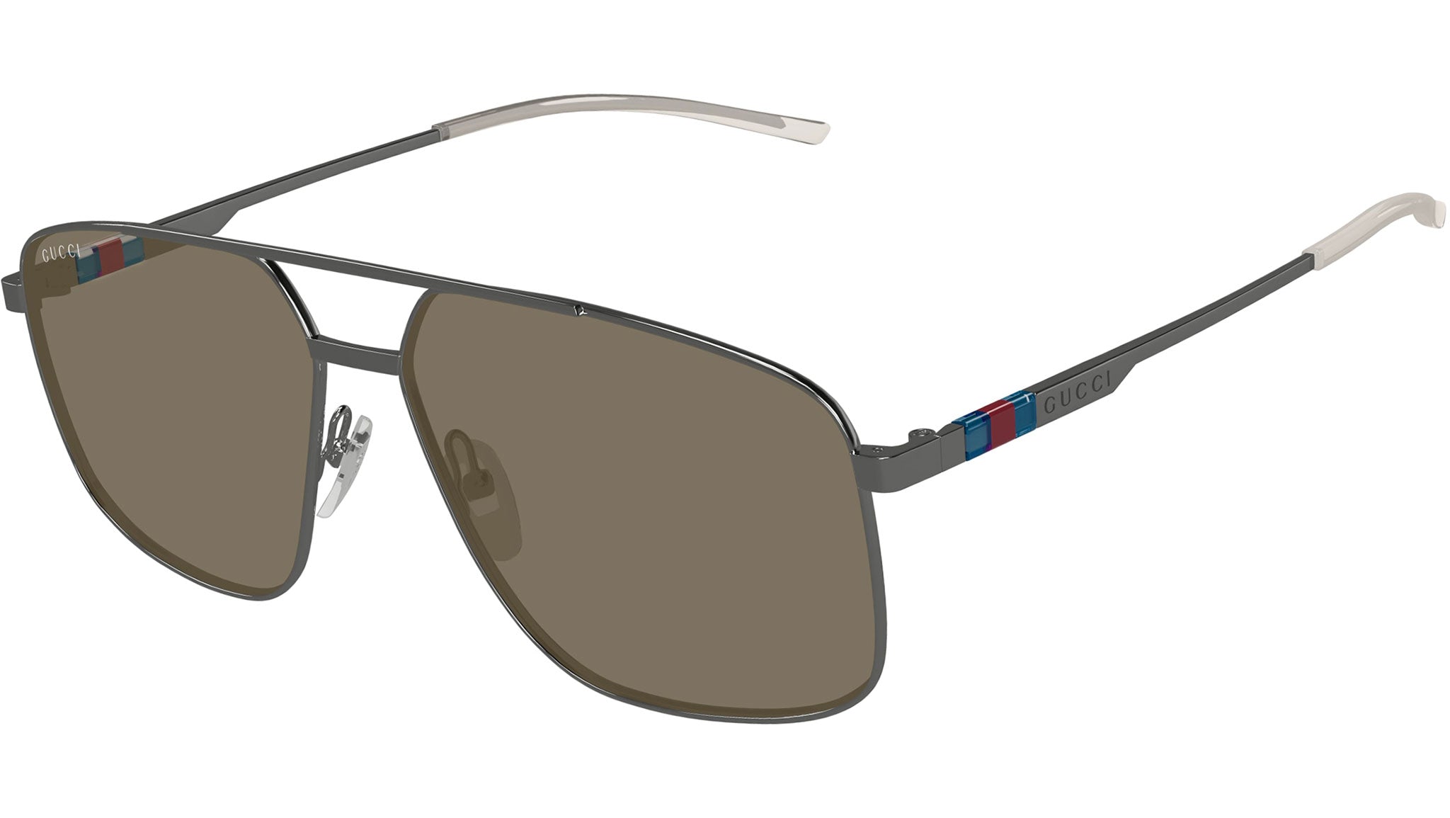 Occhiali da sole GUCCI GG1676S Shiny dark ruthenium