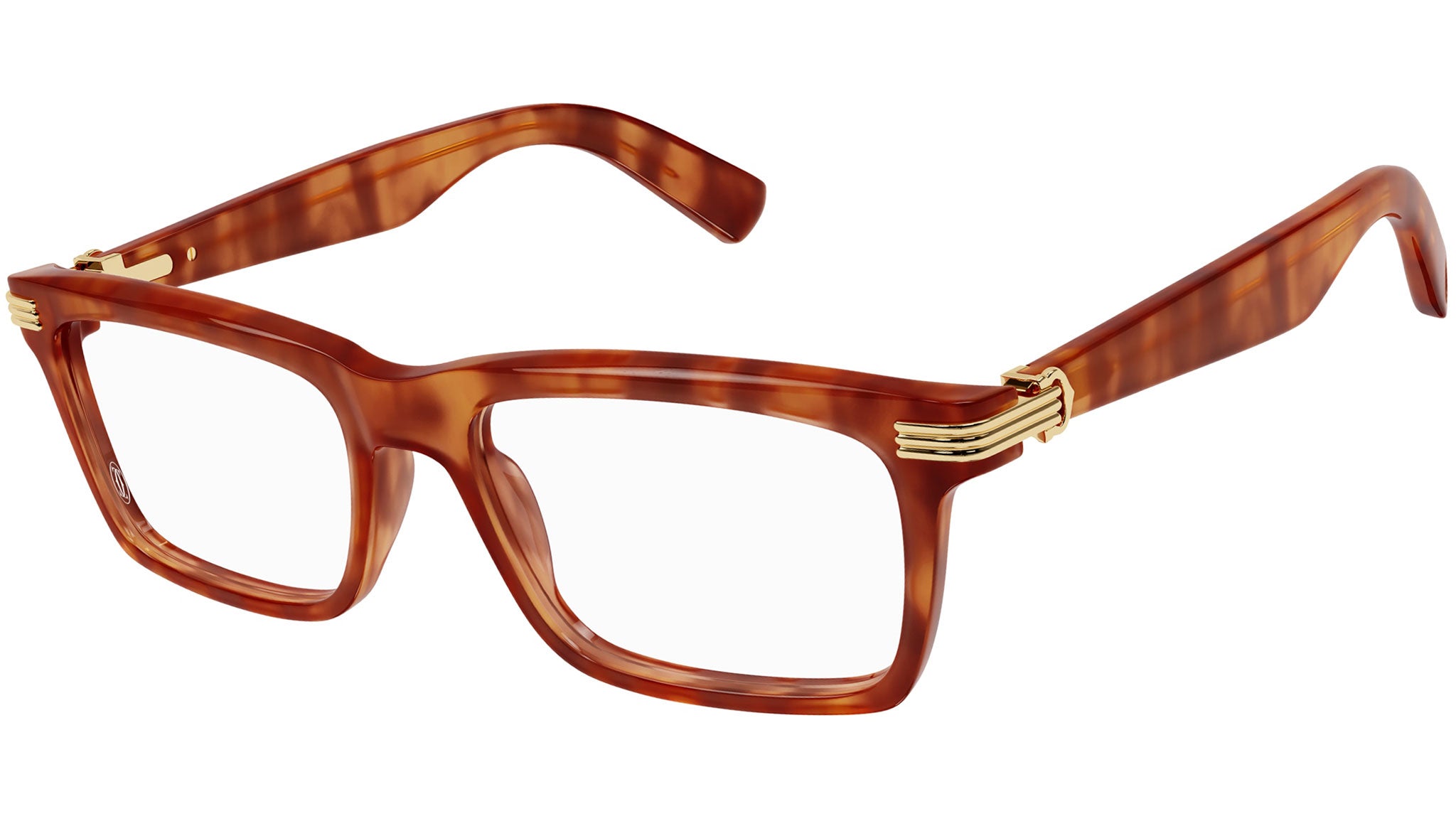 Occhiali da vista CARTIER CT0420O Light tortoiseshell effect