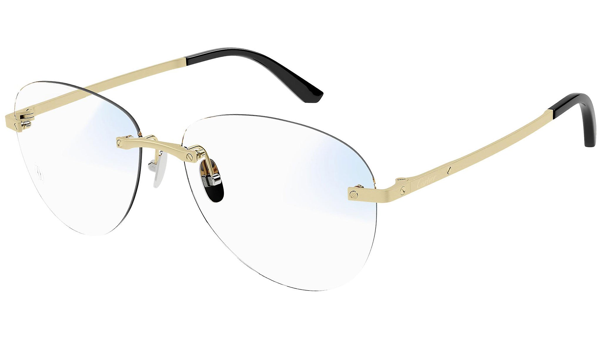 Occhiali da sole CARTIER CT0254S Brushed golden finish