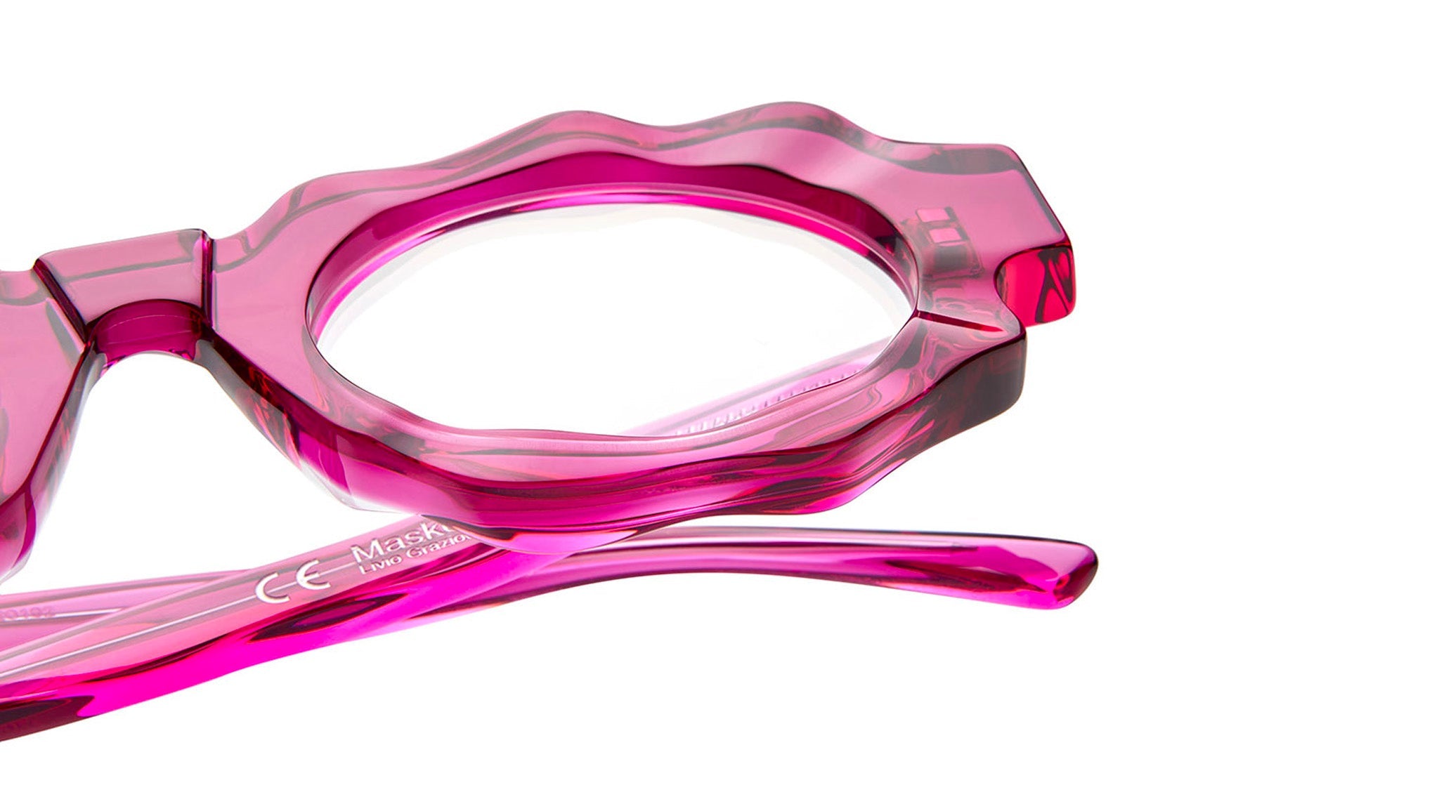 Occhiali da vista KUBORAUM G7 Transparent fuchsia