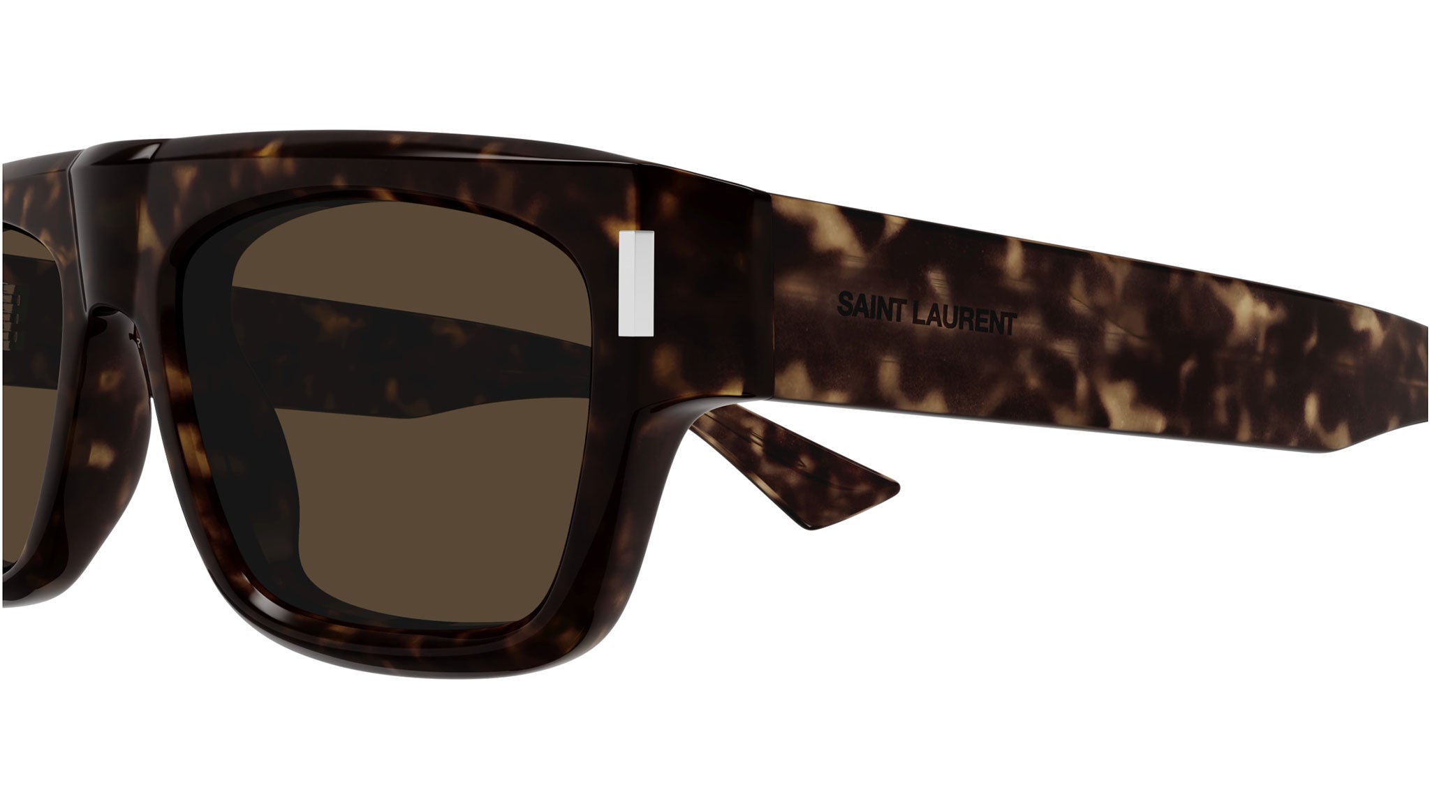 Occhiali da sole SAINT LAURENT SL762 Shiny dark havana
