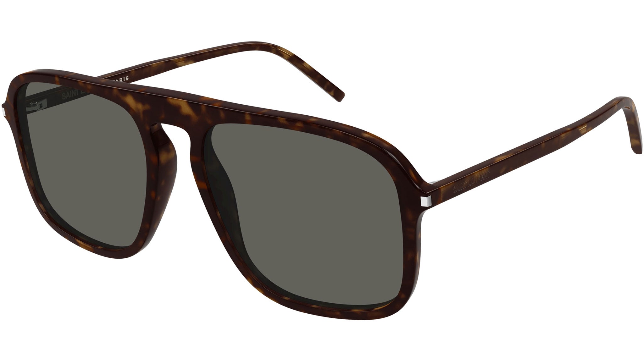 Occhiali da sole SAINT LAURENT SL590 Shiny dark havana