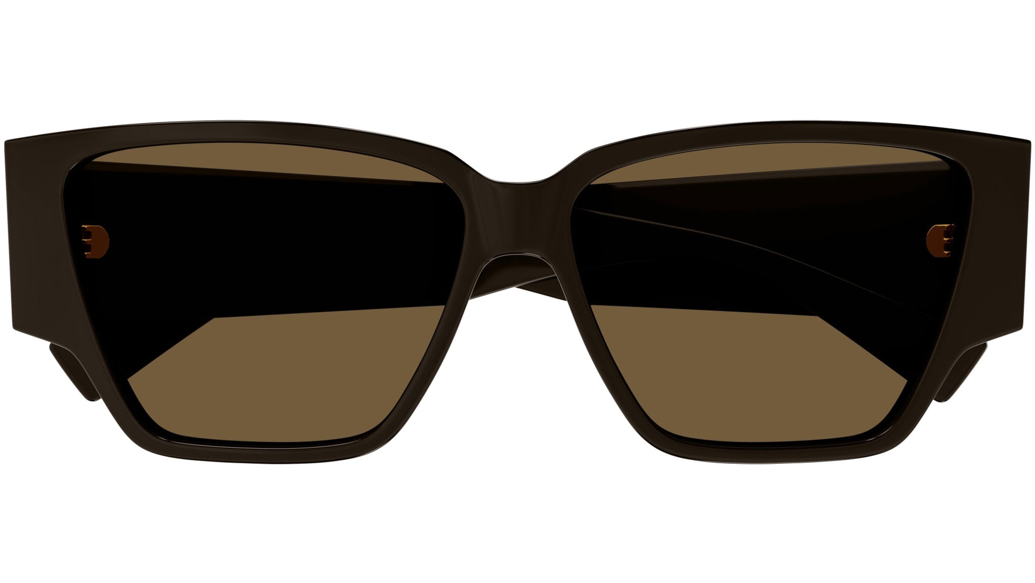 Occhiali da sole BOTTEGA VENETA BV1285S Shiny solid fondant brown
