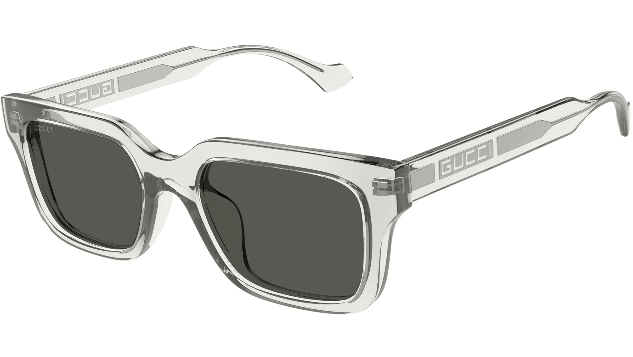 Occhiali da sole GUCCI GG1732SK Shiny transparent cloudy grey