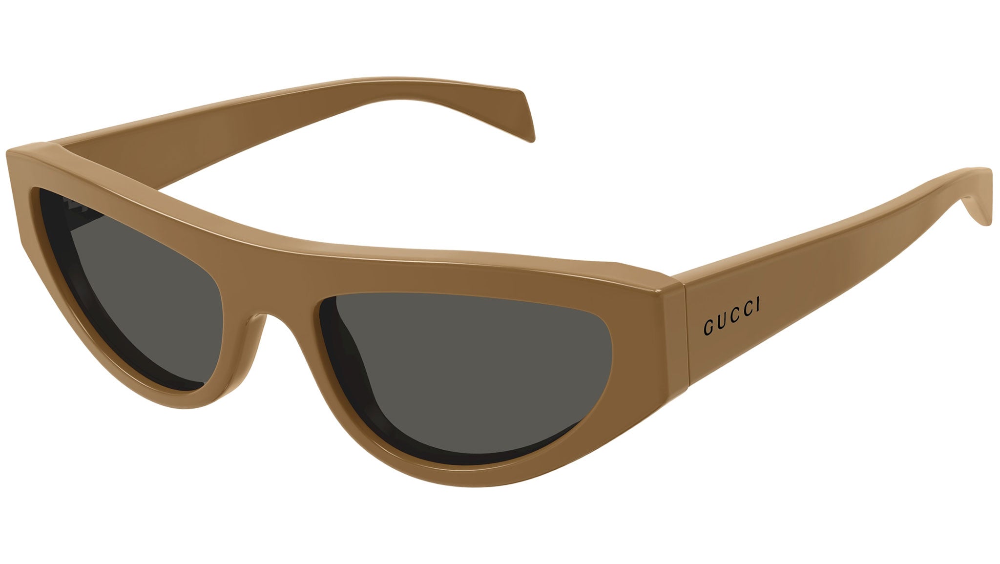 Occhiali da sole GUCCI GG1919S Shiny solid nut beige