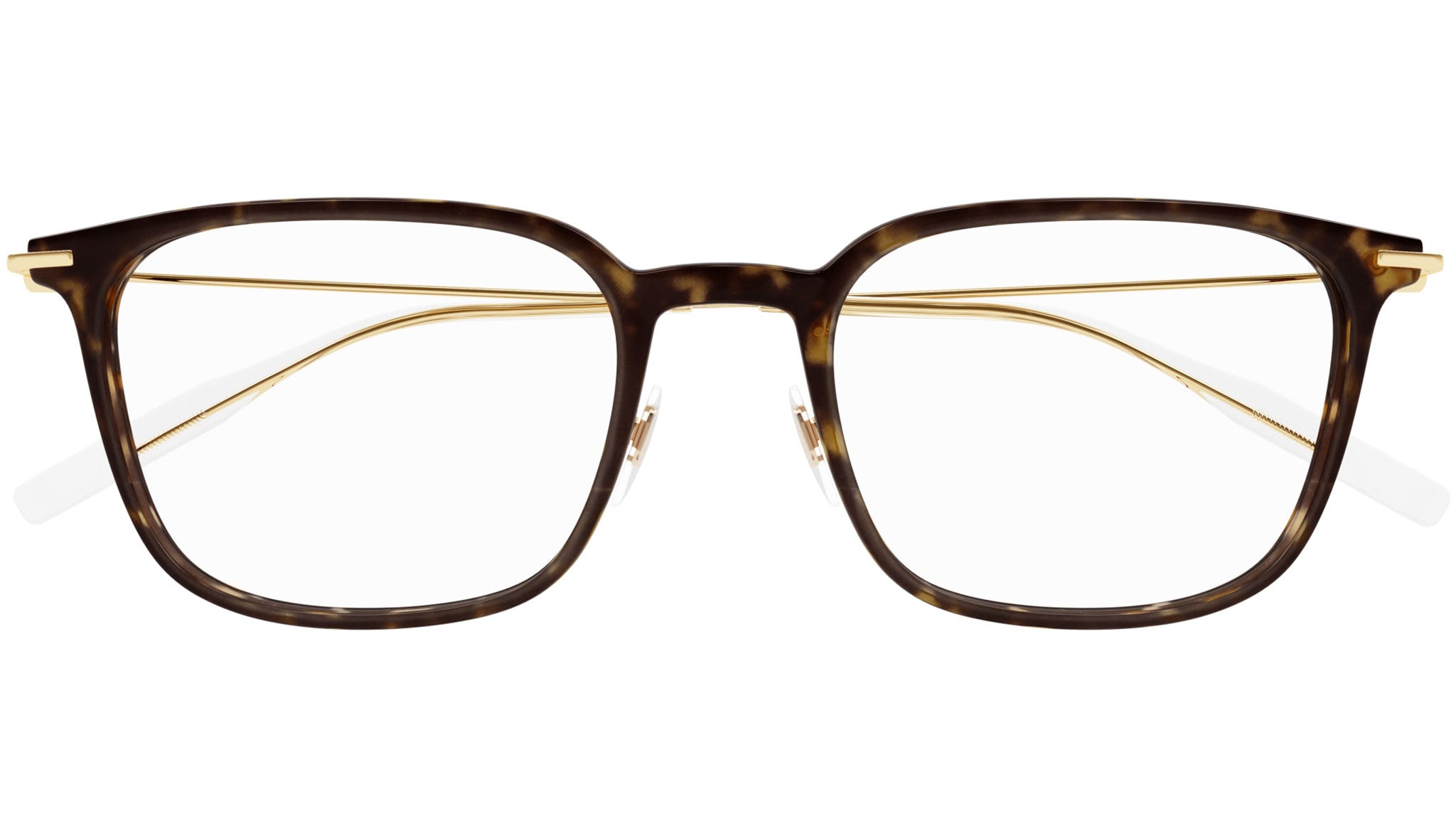Occhiali da vista MONTBLANC MB0100O Shiny dark havana